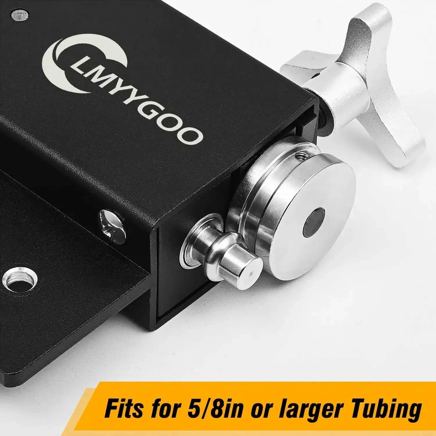Bead Roller Tubing Beader Tool For Intake And Intercooler Tubing, Fits Five Eighths Inch ID And Larger Tubing, M8 Mount Holes For Easy Fixing Anywhere, Works Even Without A Mold, Heavy Duty Beader For Custom Tubing - Image 4