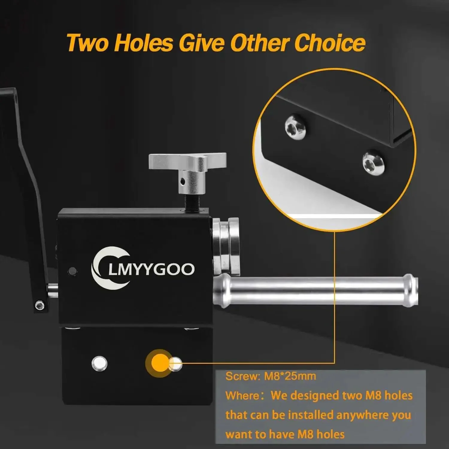 Bead Roller Tubing Beader Tool For Intake And Intercooler Tubing, Fits Five Eighths Inch ID And Larger Tubing, M8 Mount Holes For Easy Fixing Anywhere, Works Even Without A Mold, Heavy Duty Beader For Custom Tubing - Image 8