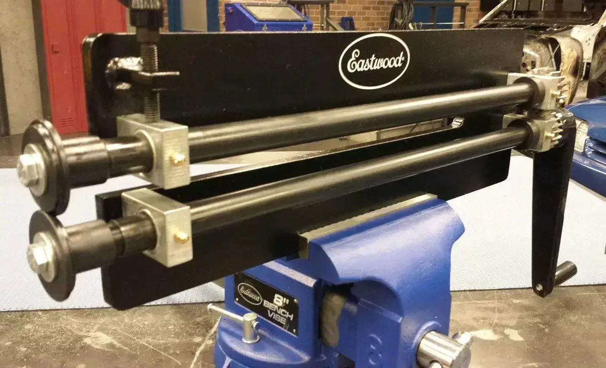 Bead Roller With Dies For Metal Fabrication, 19 Inch Throat Industrial Rotary Forming Machine, 18 Gauge Sheet Metal Capacity, Built Tough Heavy Duty Construction For Floor Pans, Firewalls, Trunks, Inner Fenders And Custom Door Panels - Image 8