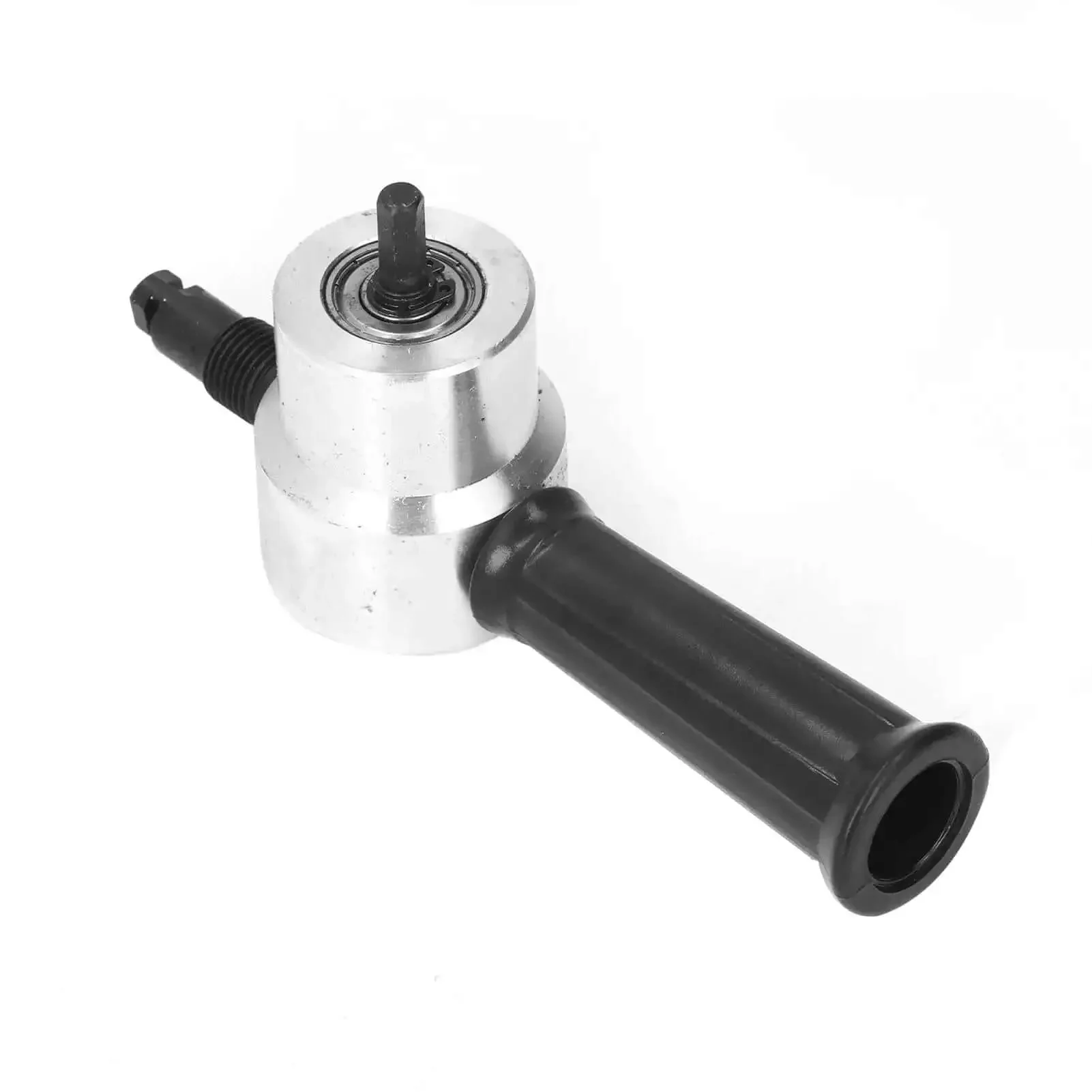 Beast Dual Head Metal Nibbler Drill Attachment For Aluminum And Steel Sheets, Compact Electric Nibbler Cutter For Roofing And Fabrication, Adjustable Cutting Heads For Precise Directional Cuts And Easy Handling - Image 2