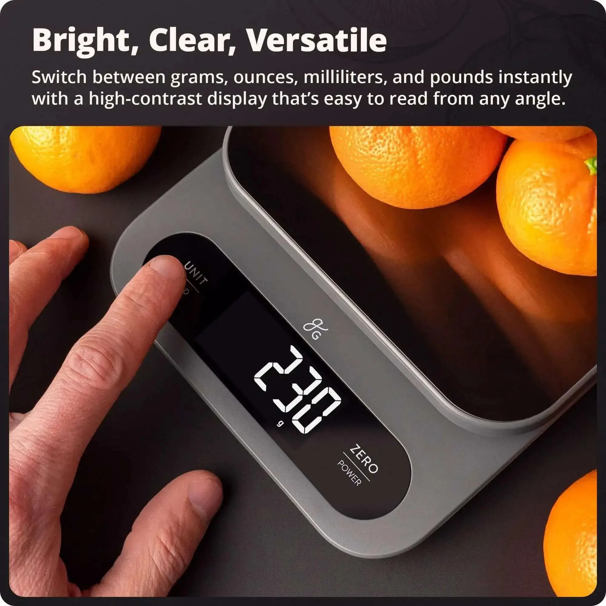 Beast Mode Kitchen Scale For Bulk Cooking 22 Pound Digital Food Scale With 1 Gram Precision Stainless Steel Platform High Definition LCD Perfect For Bread Sourdough And Meal Prep - Image 2