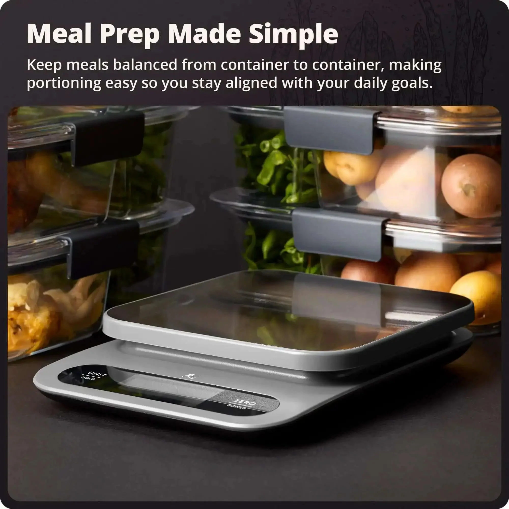 Beast Mode Kitchen Scale For Bulk Cooking 22 Pound Digital Food Scale With 1 Gram Precision Stainless Steel Platform High Definition LCD Perfect For Bread Sourdough And Meal Prep - Image 4