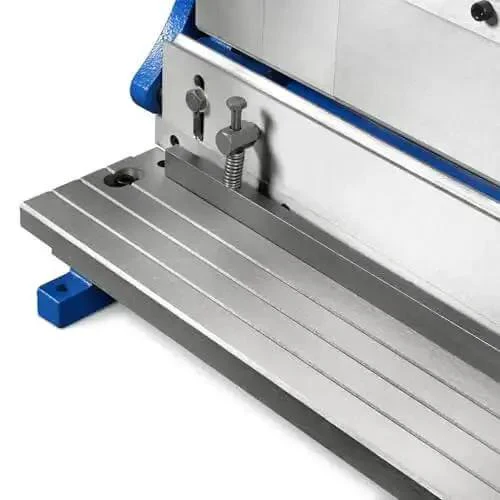Beast Of A Three In One Pan And Box Brake Slip Roll Shear And Bending Machine For Sheet Metal 20 Gauge Mild Steel Adjustable Fingers Heavy Duty Metalworking Fabrication Tool For Rolling And Bending Model MMCB3016 - Image 3