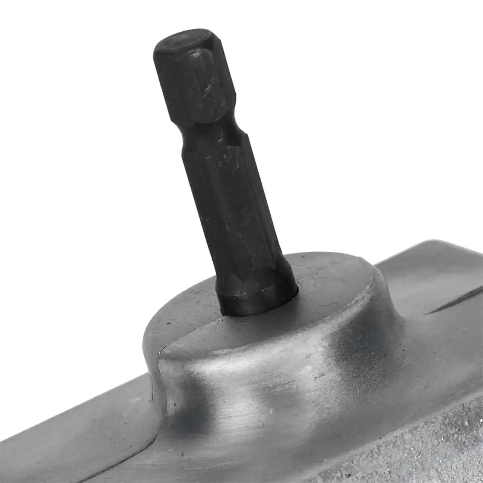 Beast Workhorse Metal Sheet Cutter Drill Attachment With Handle For Electric Drill Universal 7mm Hex Shank Cutter Head For Aluminum Iron Steel Stainless Steel Car Repair And Metal Fabrication Projects - Image 4