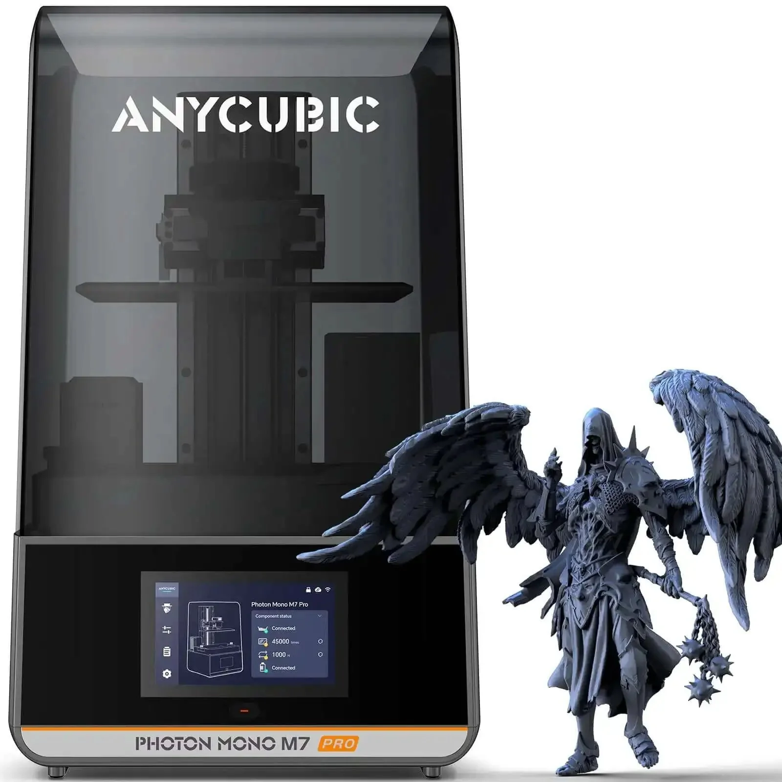 Beastly Fast 14K Resin 3D Printer With Photon Mono M7 Pro And COB LightTurbo 3.0 For Ultra Fast 170 mm Per Hour Printing 10.1 Inch Mono LCD Heating Temperature Control Print Size 8.78 By 4.95 By 9.05 Inches