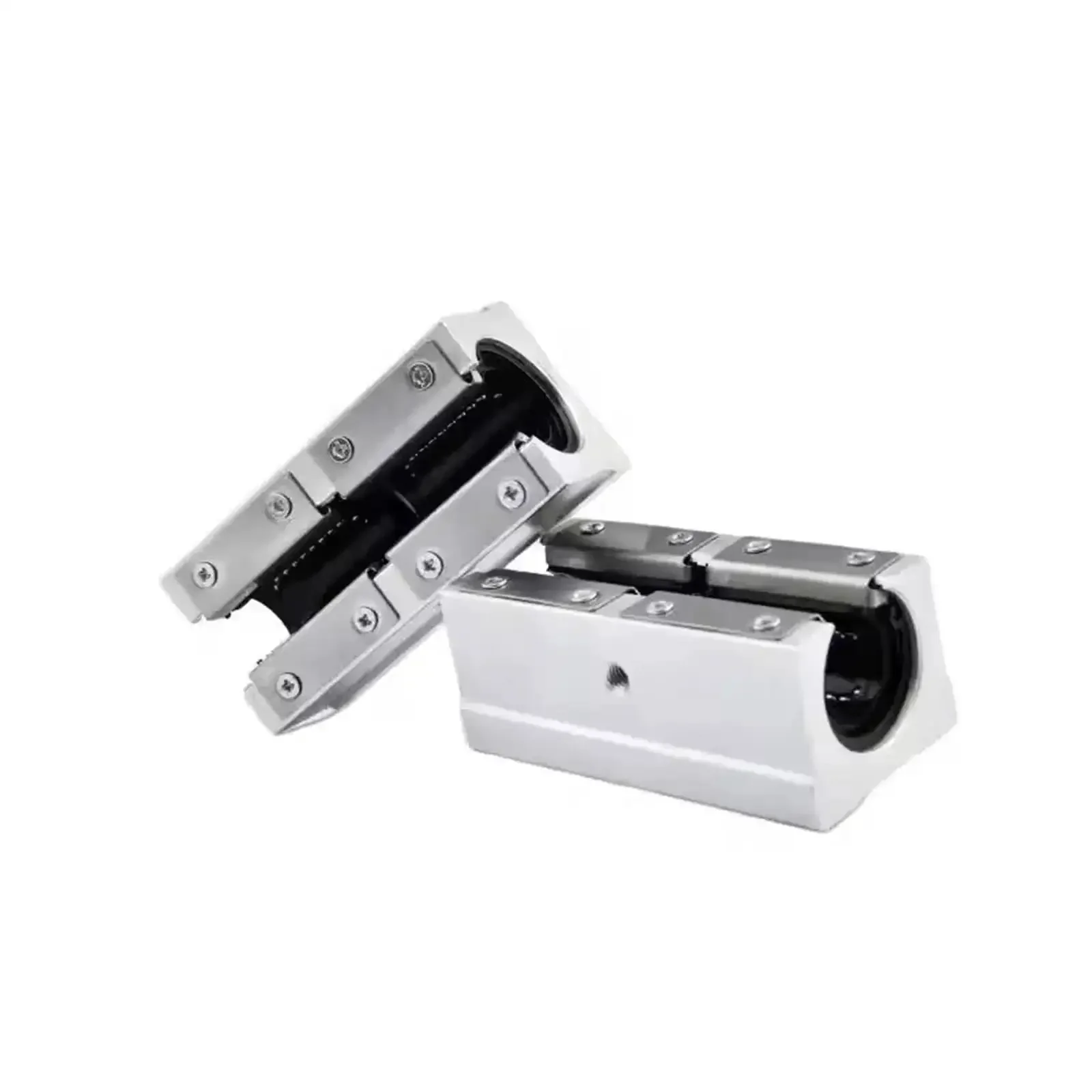 Beefed Up 12mm Linear Ball Bearing Block Kit For SBR Rails Compatible With SBR10UU SBR12UU SBR16UU SBR20UU SBR25UU 12mm Linear Slider For Router CNC Machines Smooth Motion Guide Rail Durable Universal Fit - Image 4