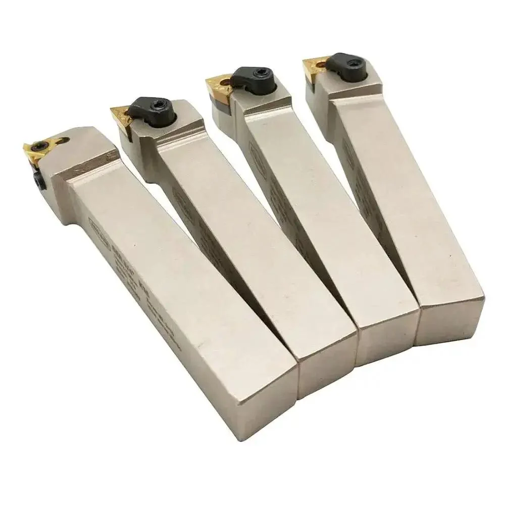 Beefed-Up 3/4 Inch CNC Lathe Tool Holder Set With Indexable Carbide Inserts Tin Coated For Heavy Duty Metal Lathe Work, WNMG431 CNMG431 TNMG331 16ER AG60 Includes MTJNR3/4 MWLNR3/4 MCLNR3/4 SER3/4 And Wrenches - Image 3