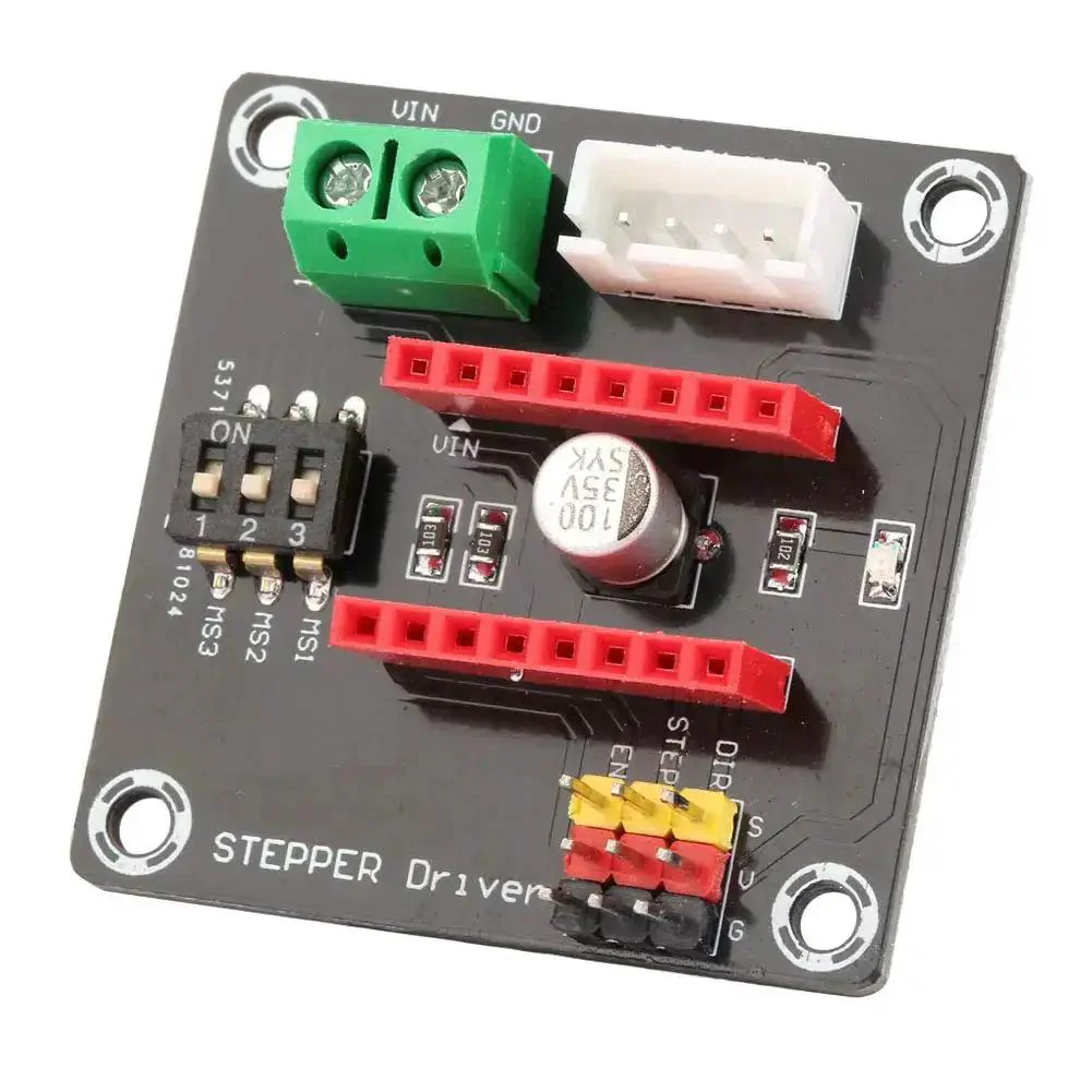 Beefed Up 42 Stepper Motor Driver Expansion Board For 3D Printers With On Board DIP Switch And Terminal Power Connector Easy Setup Rock Solid Compatibility With DRV8825 And A4988 Driver Modules The Dope DIY 3D Printer Control Upgrade - Image 8