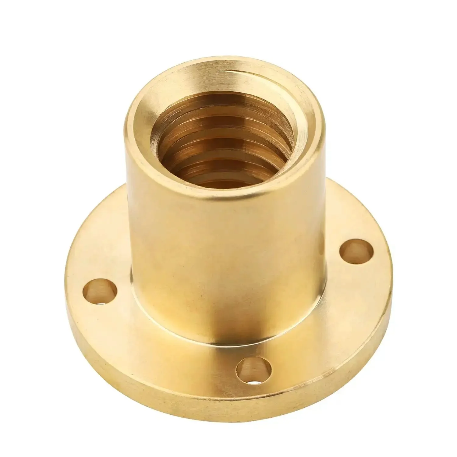 Beefed Up 8mm T8 Lead Screw 1000mm With Brass Nut For 3D Printer Z Axis Pitch 2mm Lead 8mm Stainless Steel Lead Screw Built For High Temp Durability And Smooth Motion - Image 6