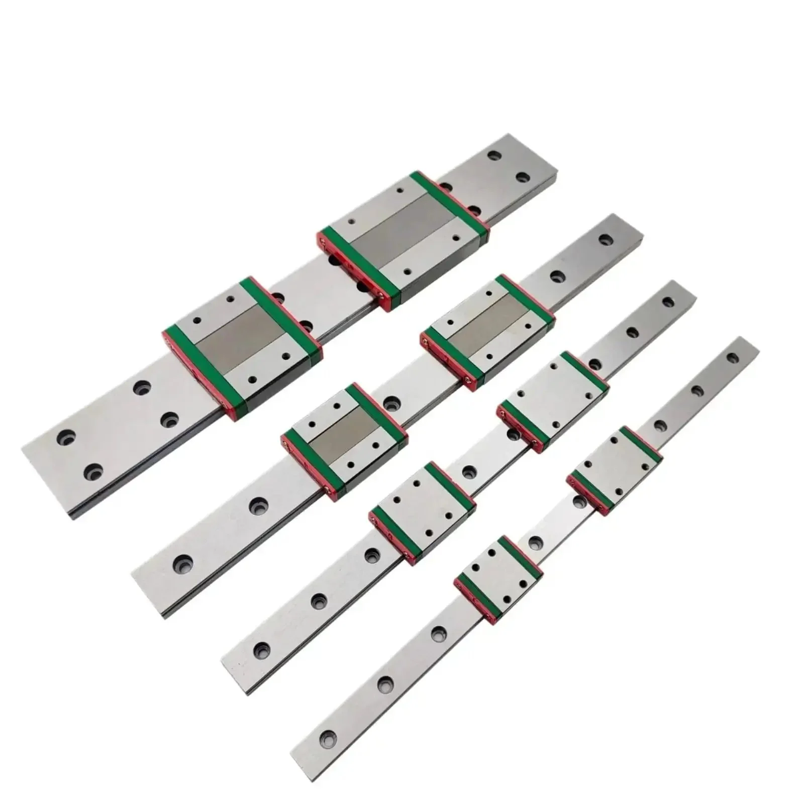 Beefed Up Compact Miniature Linear Guide Rail With Slider Block For Precision CNC Machines And Robotic Arms Low Friction Ball Or Roller Bearing System That Cuts Wear And Tear For Heavy Radial And Axial Loads 250mm Length