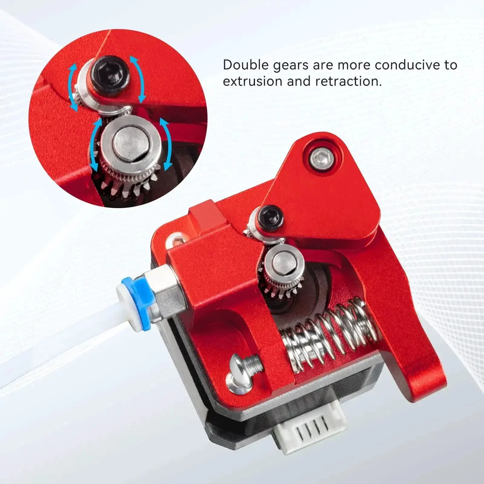 Beefed Up Dual Gear Ender 3 Extruder With Nema 17 Motor For Creality 3D Printers Including Ender 3 V2 Pro Neo Max Neo Ender 5 Ender 7 CR6 SE And CR 10 Series Delivers Stronger Filament Grip Fewer Jams And Smoother Feeding - Image 7