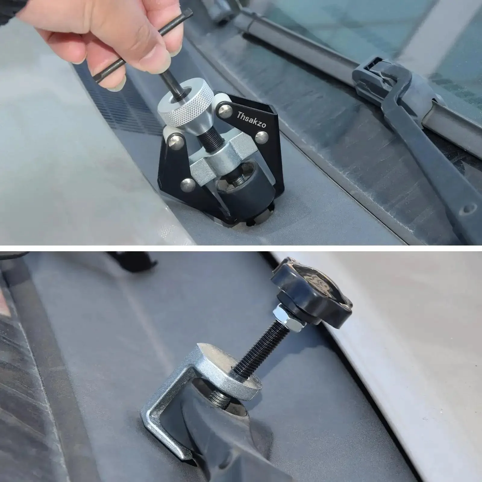 Beefed Up Dual Purpose Wiper Arm Puller Tool For Cars And Windshields, Wiper Arm Remover And Battery Terminal Puller, Heavy Duty Carbon Steel, Heat Treated, DIY Car Repair Accessory - Image 5
