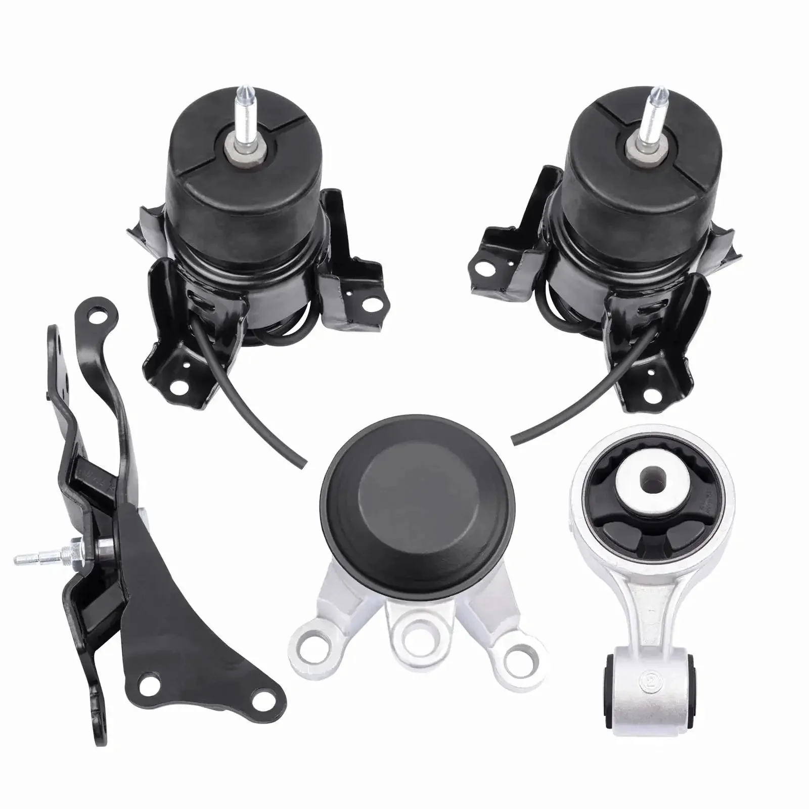 Beefed Up Engine And Transmission Mount Kit For Nissan Altima 2007 Through 2012 3 5L And Maxima 2009 Through 2014 3 5L Auto CVT Replacement Set Of 5 Premium OE Quality Heavy Duty Mounts