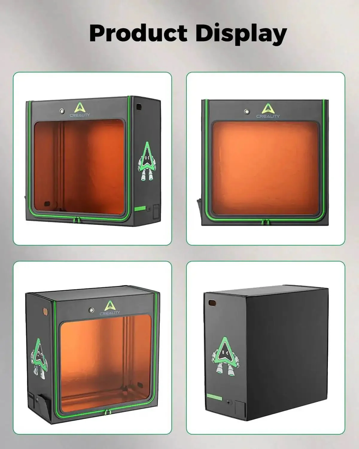 Beefed Up Extra Large Resin 3D Printer Enclosure With Fan Interface And Temperature Control 1000x500x1000mm Interior Dustproof And Noise Reducing Shield 3D Print Cover For LCD Resin UV Printers Safe Clean And Efficient Housing - Image 2