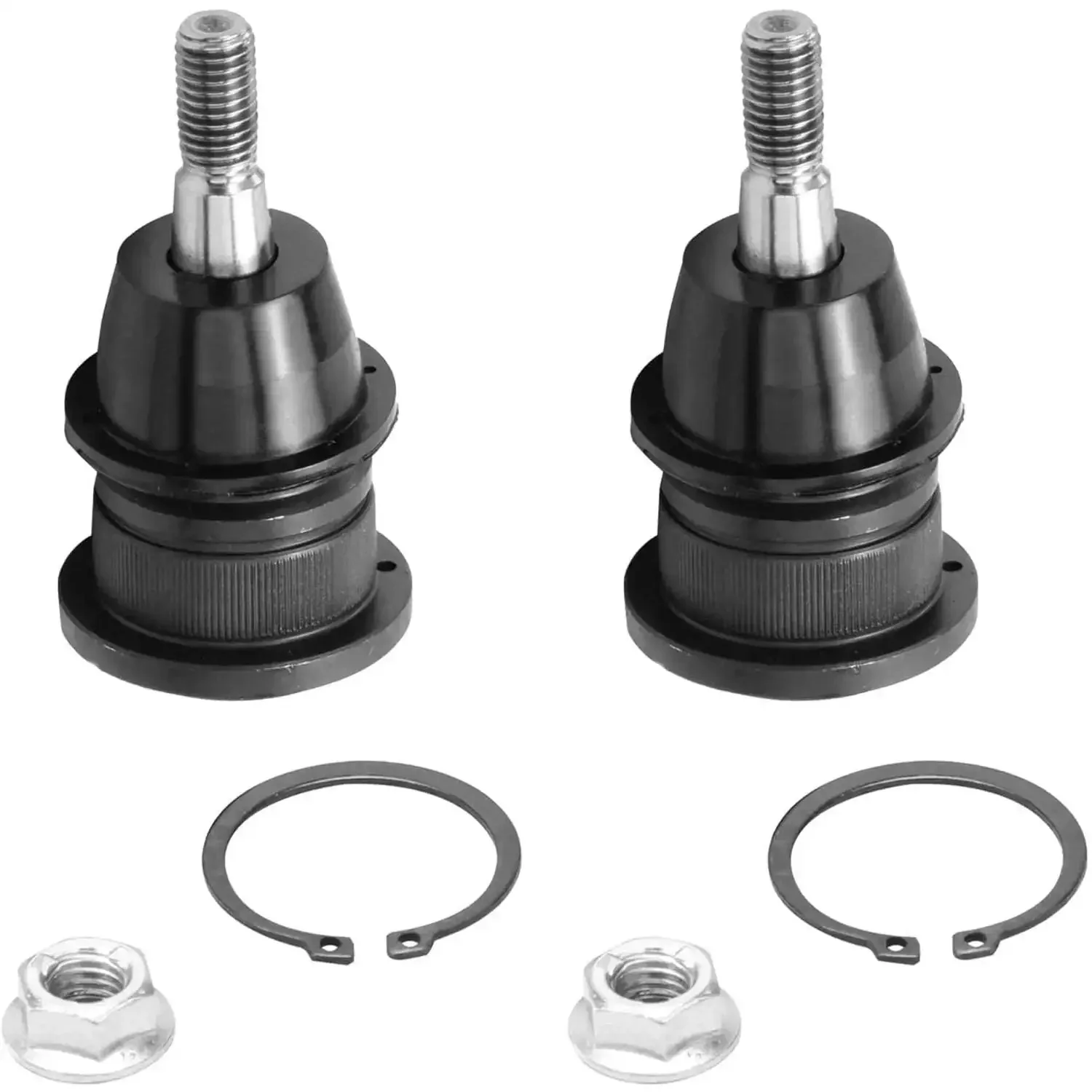 Beefed Up Front End Control Arms Kit 13Pc For Chevy Express 2500 And GMC Savana 2003 To 2005 7300 GVW Replacement With Lower Control Arms Tie Rod Ends Pitman Idler Arm Bracket Sway Bars And Upper Ball Joints - Image 2
