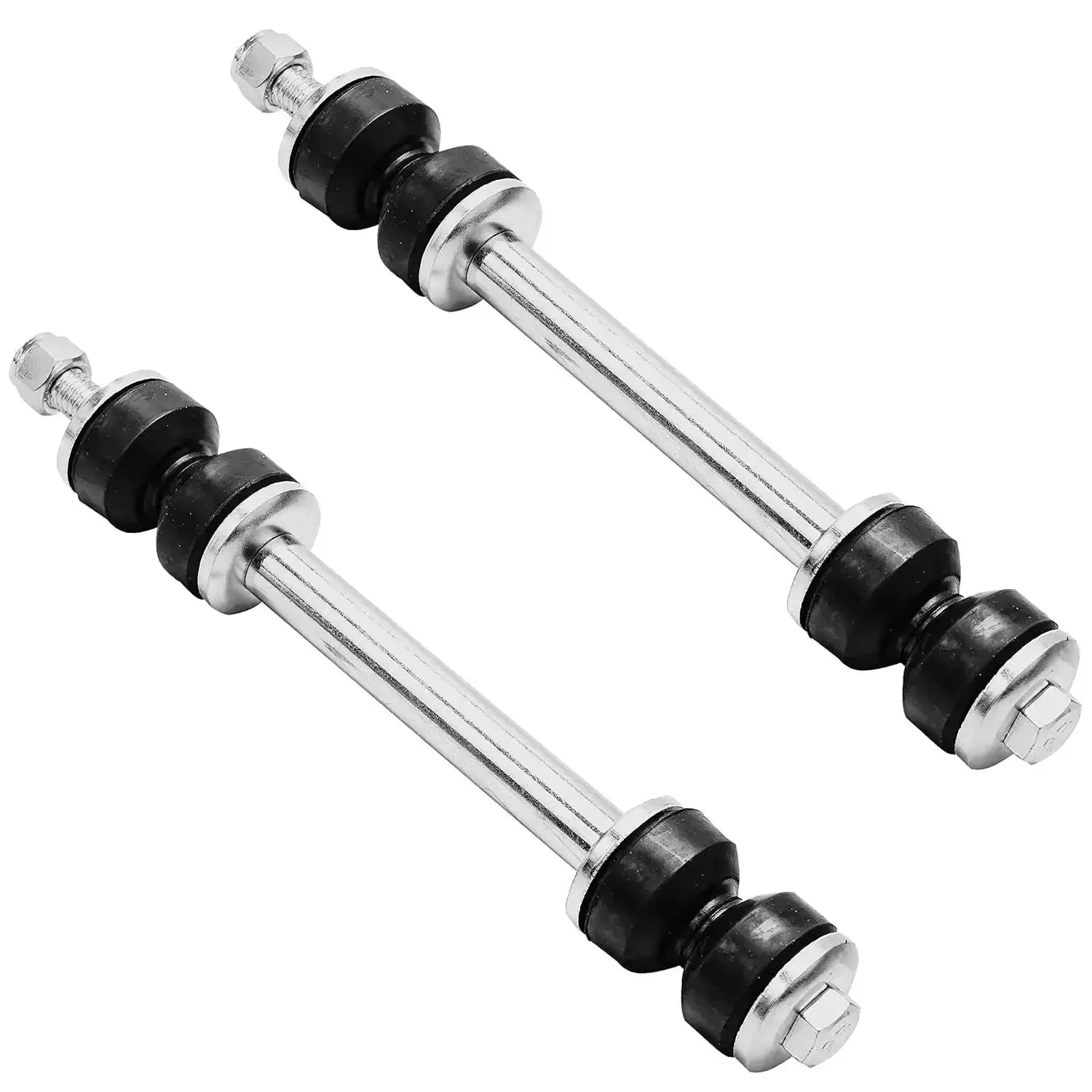 Beefed Up Front End Control Arms Kit 13Pc For Chevy Express 2500 And GMC Savana 2003 To 2005 7300 GVW Replacement With Lower Control Arms Tie Rod Ends Pitman Idler Arm Bracket Sway Bars And Upper Ball Joints - Image 4