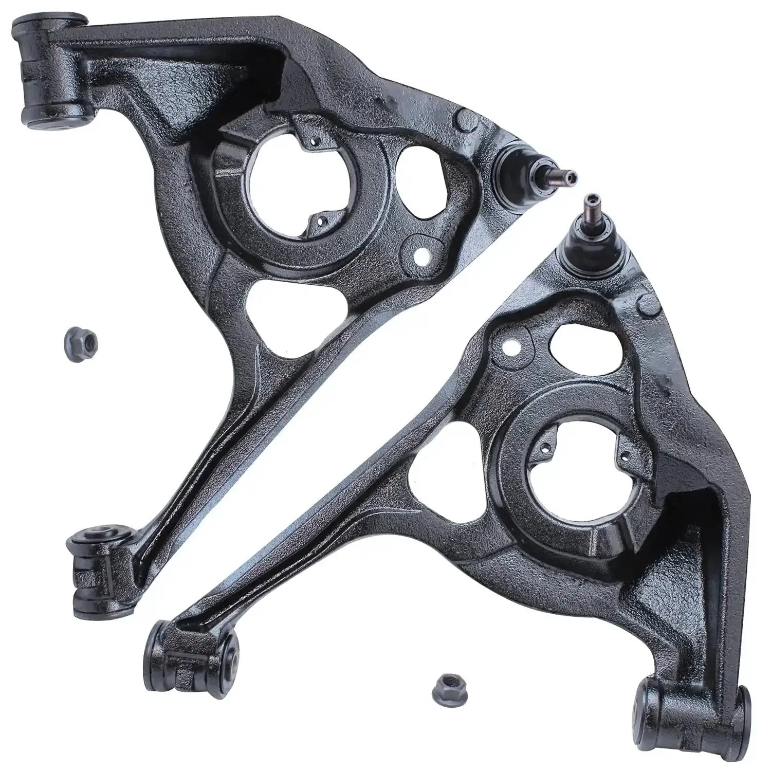 Beefed Up Front End Control Arms Kit 13Pc For Chevy Express 2500 And GMC Savana 2003 To 2005 7300 GVW Replacement With Lower Control Arms Tie Rod Ends Pitman Idler Arm Bracket Sway Bars And Upper Ball Joints - Image 8