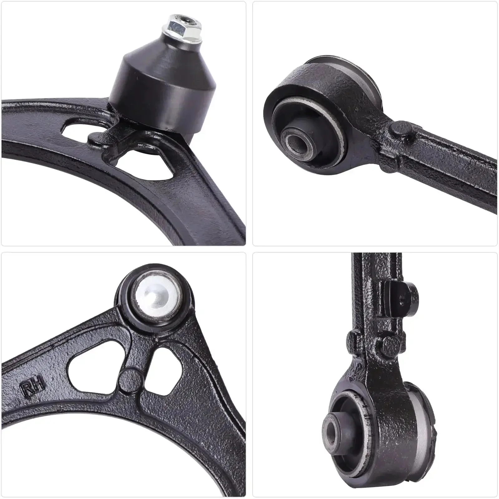 Beefed-Up Front Upper Control Arm With Ball Joints Replacement Kit For 2005-2019 Chrysler 300, 2006-2019 Dodge Charger, 2005-2008 Magnum, 2008-2019 Challenger RWD Only, 2-Piece - Image 4