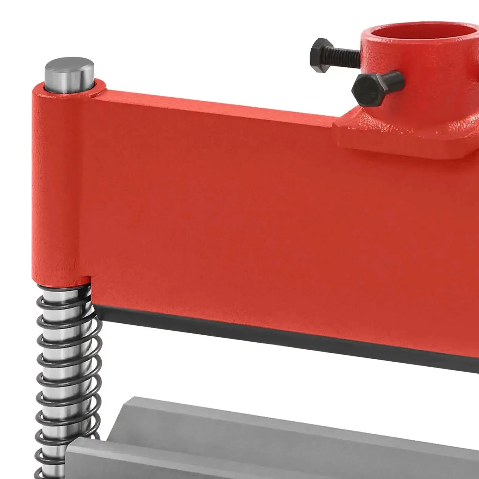 Beefed Up Heavy Duty 12 Inch Press Brake Attachment For Hydraulic Shop Presses With Dual Spring Design And Metal Bending Tool Kit Precision Bends Rust Resistant Steel Works With 12 Ton Or 20 Ton Industrial Presses - Image 4