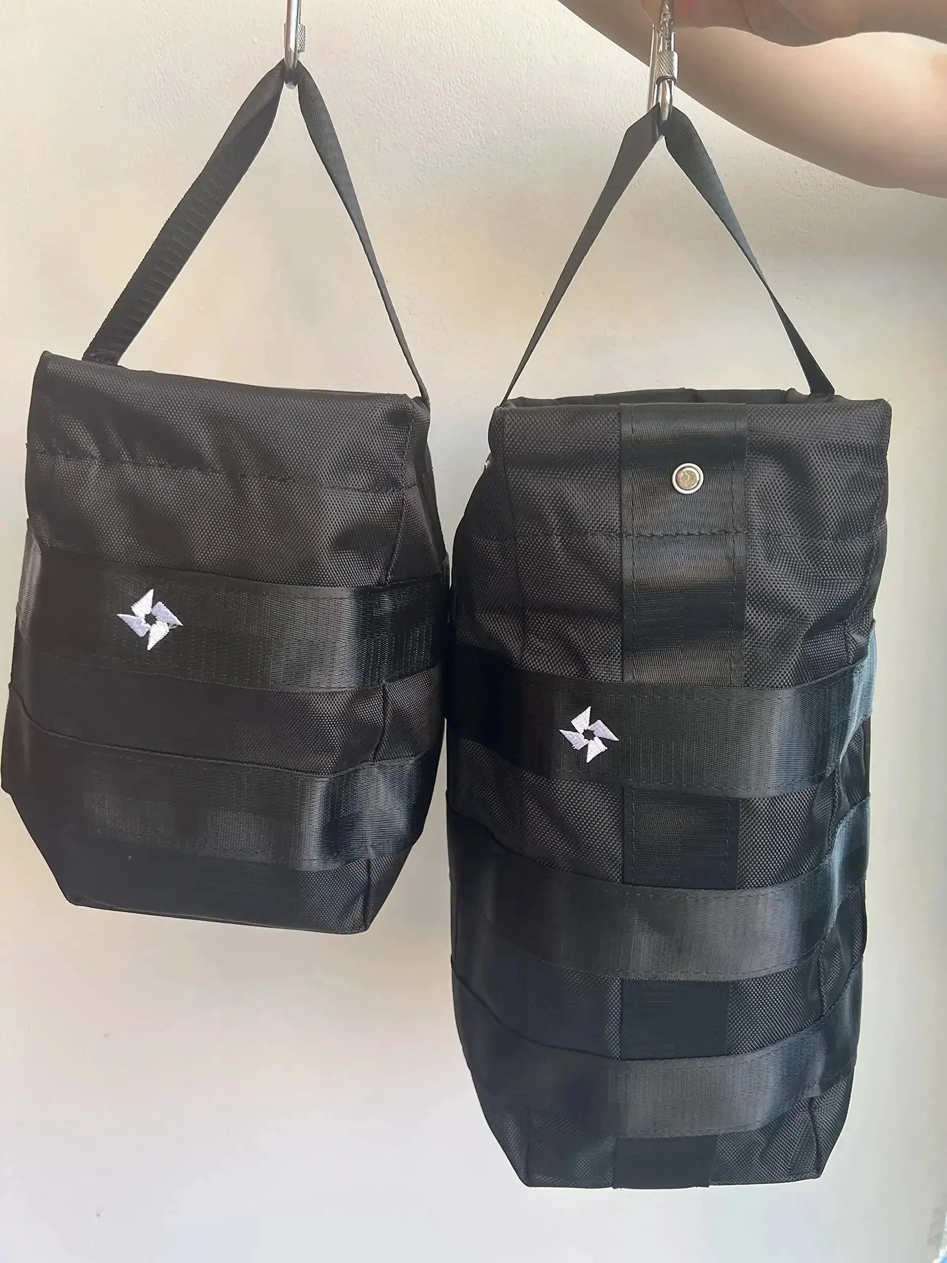 Beefed Up Heavy Duty Chain Container Bag For 2 Ton Manual Hoist, Large Capacity Chain Storage Organizer, Durable Nylon Fiber, Water Drain Hole Design For Rainy Days, Easy To Disassemble And Clean, Black - Image 2