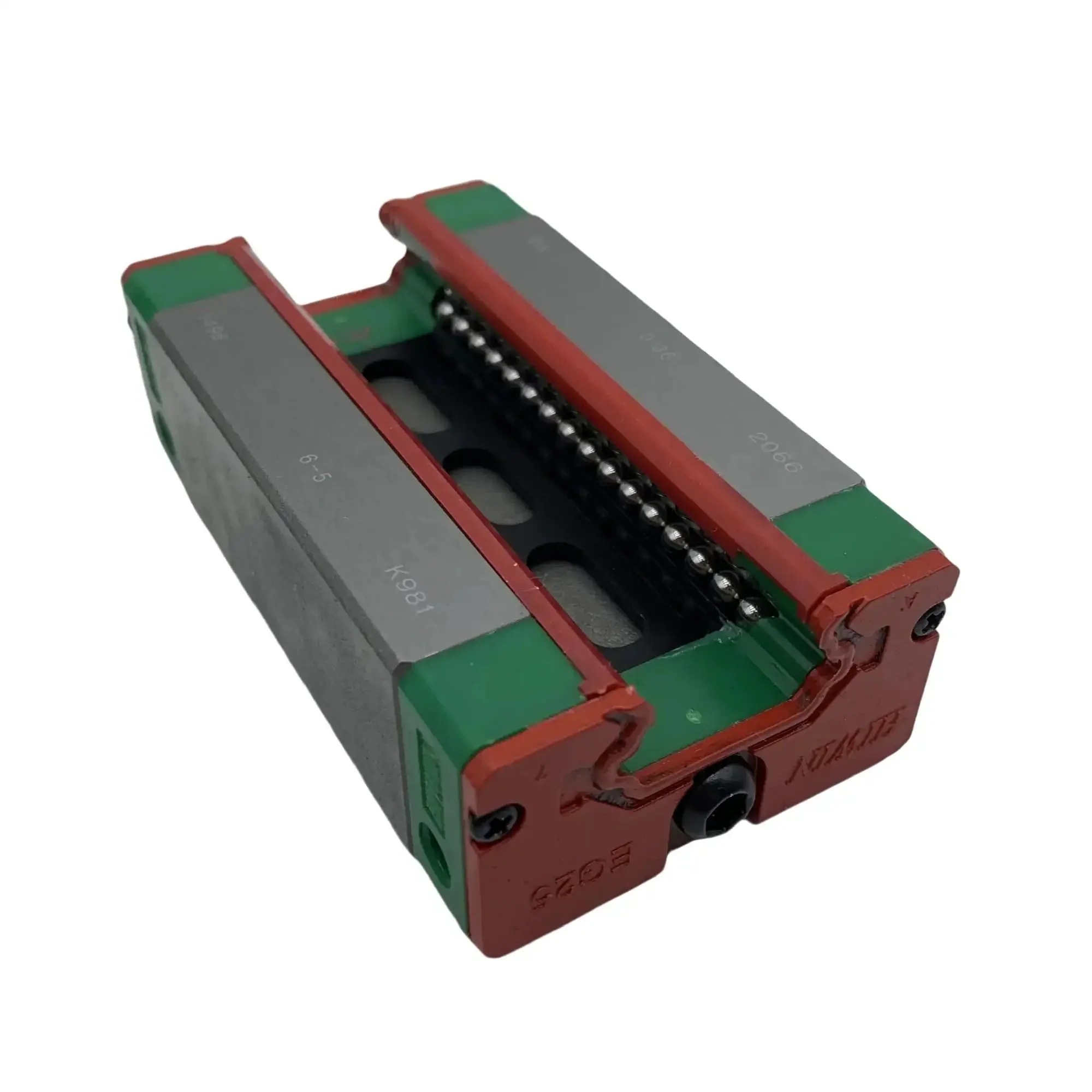 Beefed Up Linear Guide EGH25CA Carriage And Rail Set For CNC Machines 3D Printers Robotics And Automation Projects Gothic Arch Contact Design Delivers High Rigidity Across Axes Ball Retainer Prevents Ball Drop Smooth Durable Motion Control - Image 8