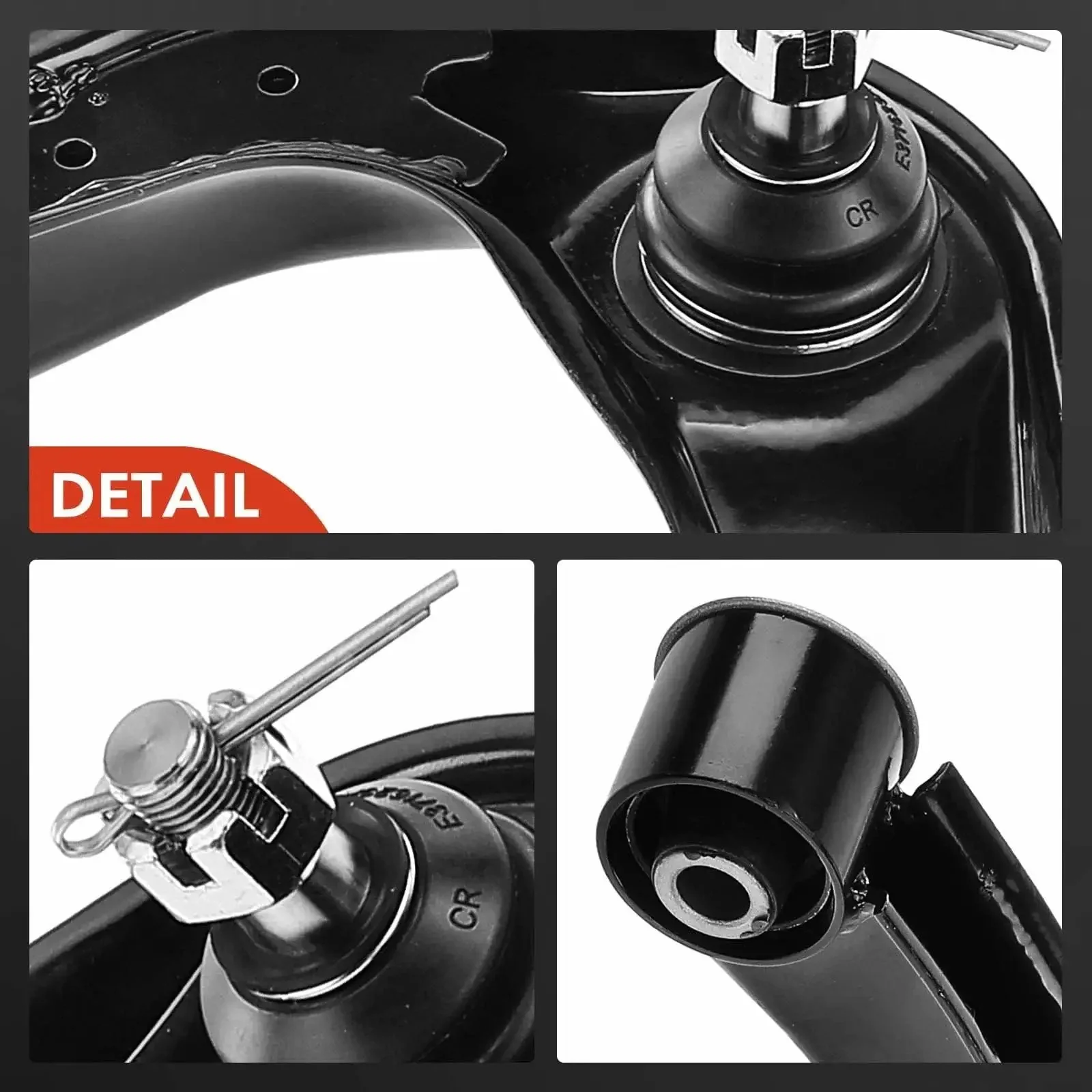 Beefed Up Set Of Four Front Upper And Lower Control Arm Kit With Ball Joints And Bushings For Nissan Frontier 2005 2018 Pathfinder 2005 2012 And Xterra 2005 2015 Designed For Tough Roads And Tight Steering With Smooth Ride - Image 3