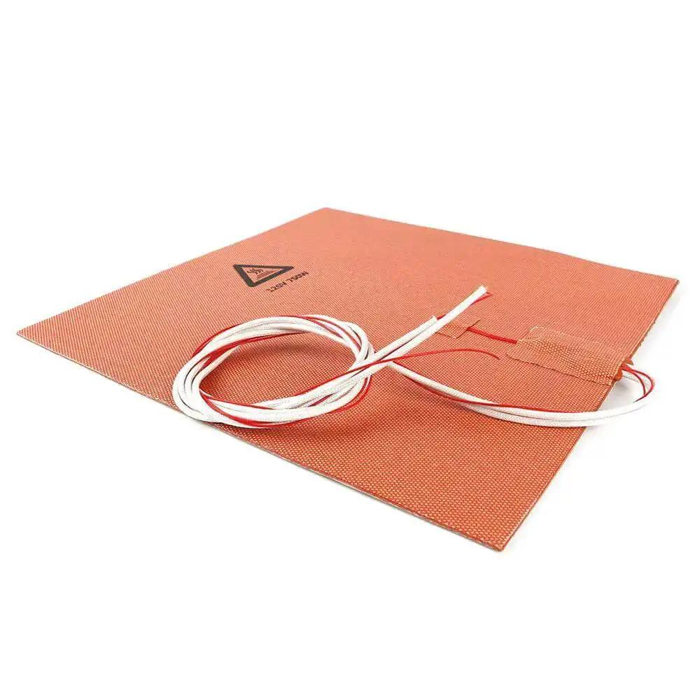 Beefed Up Silicone Heated Bed Mat For 3D Printers 120V 750W With NTC 100K Thermistor No Hole 300x300mm 12x12 In Keeps Heat Even And Ready For Prime Time Upgrades Durable Easy Install For Superior Heat - Image 3