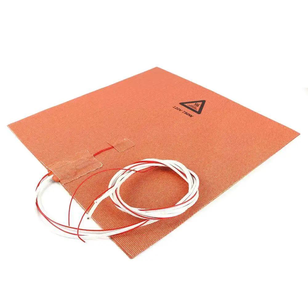 Beefed Up Silicone Heated Bed Mat For 3D Printers 120V 750W With NTC 100K Thermistor No Hole 300x300mm 12x12 In Keeps Heat Even And Ready For Prime Time Upgrades Durable Easy Install For Superior Heat - Image 4