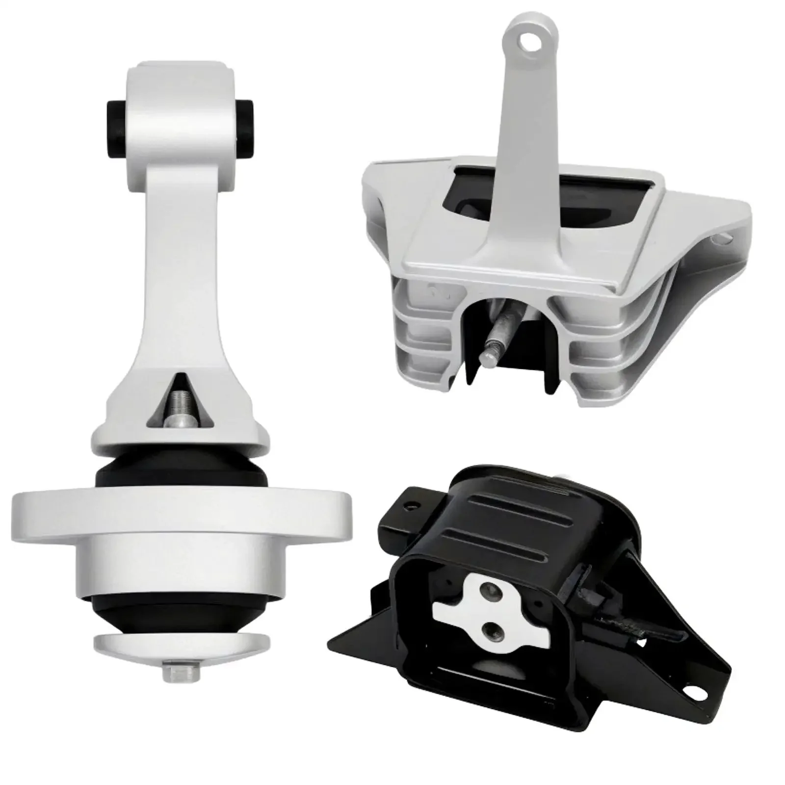 Beefed Up Three Piece Engine And Transmission Mount Set For Hyundai Elantra 2017-2022 1.4T 1.6T 2.0L Elantra GT 1.6T 2.0L Ioniq 2017-2022 And Kia Seltos 1.6L Replaces A71210 A71100 A71207 Premium Vibration Dampening Mounts