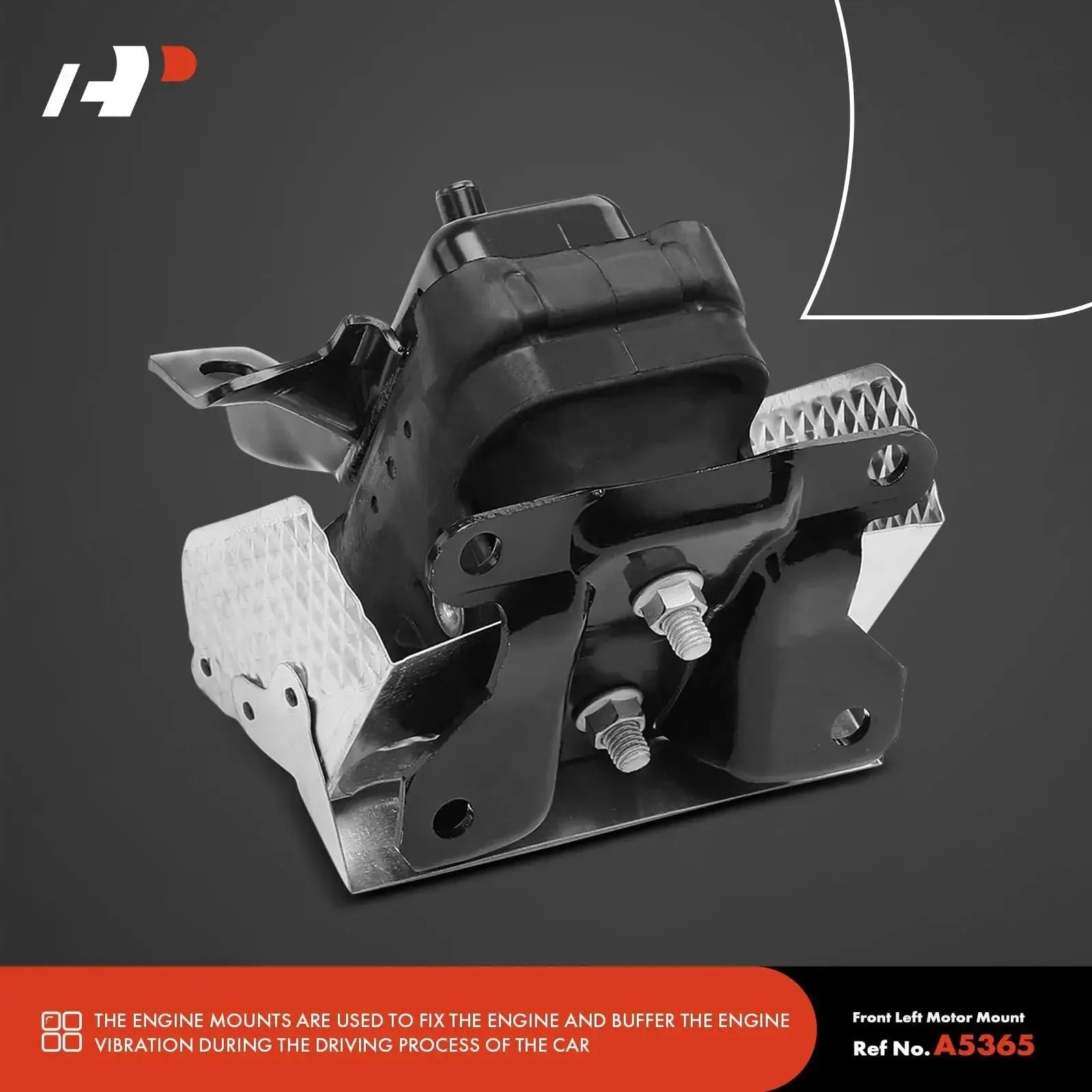 Beefed Up Three Piece Engine And Transmission Mount Set Direct Fit For Chevrolet Silverado 1500 2500 3500 Tahoe Suburban Avalanche GMC Sierra 1500 Yukon And Cadillac Escalade Replacement A5365 A2811 - Image 5