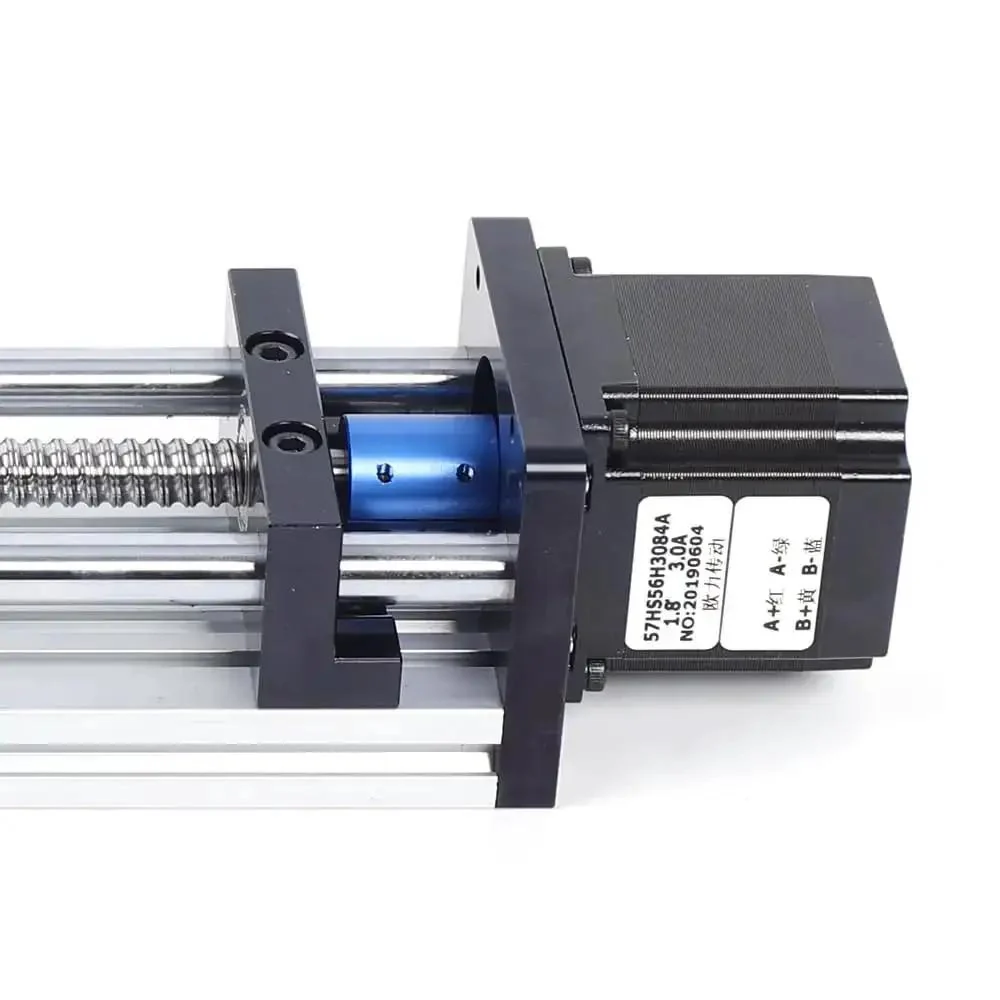 Beefy 100 200 300mm CNC Ball Screw Linear Actuator With Nema 23 Stepper Motor, Ball Screw Rail And Linear Guide Slide Table For Precision Milling, 200mm Stroke, 12mm Diameter, 4mm Lead, 0.03mm Accuracy, 40 To 100mm Per Second - Image 6