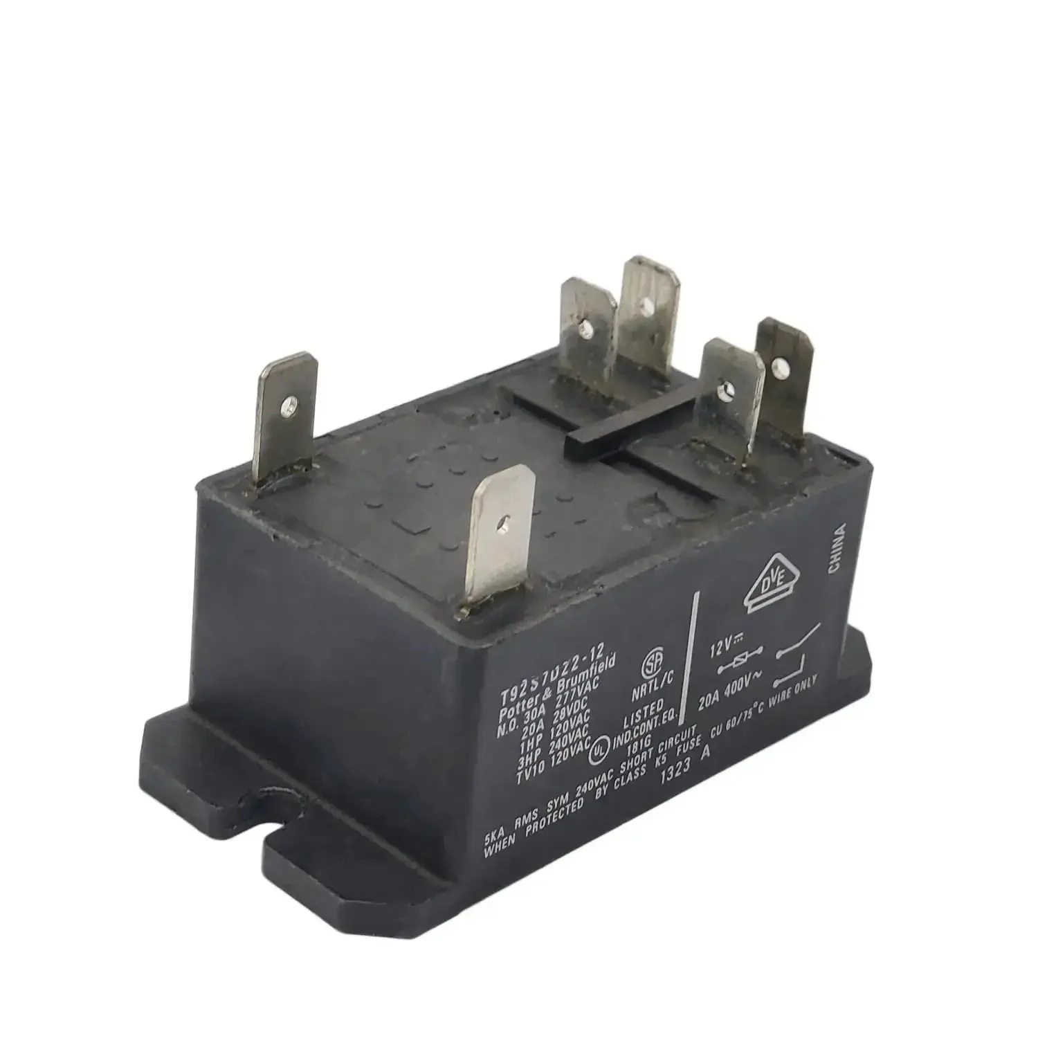 Beefy 12V DC Power Relay For General Purpose Use, 30A Heavy Duty Load Switching, 6 Pins, DPST NO, Ideal For Industrial Control And Automotive Applications - Image 6