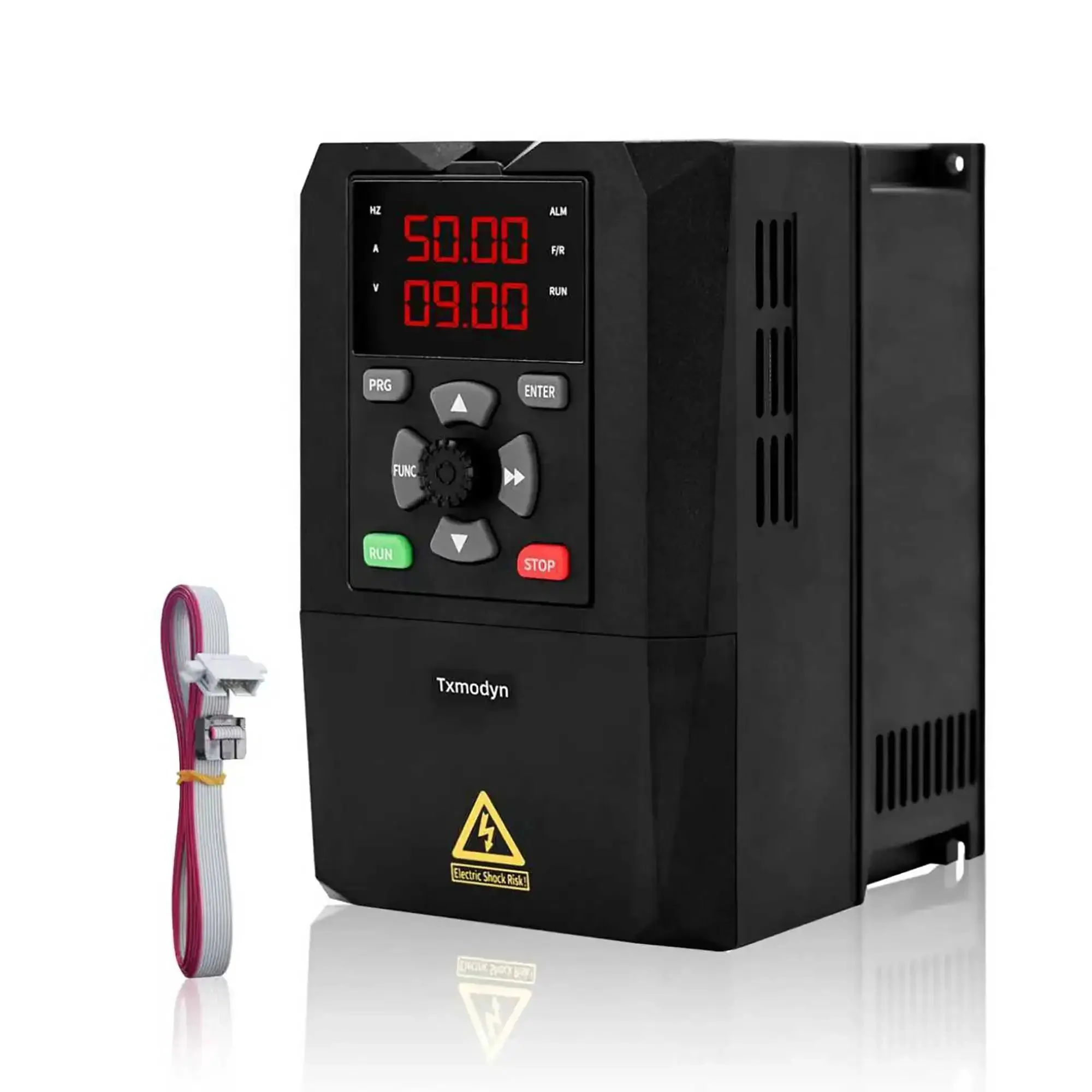 Beefy 15KW 20HP VFD Variable Frequency Drive 380V 440V 3 Phase Input And Output 32A Inverter For Spindle Motors CNC Machines And Industrial Motor Speed Control 0 To 3200 Hz
