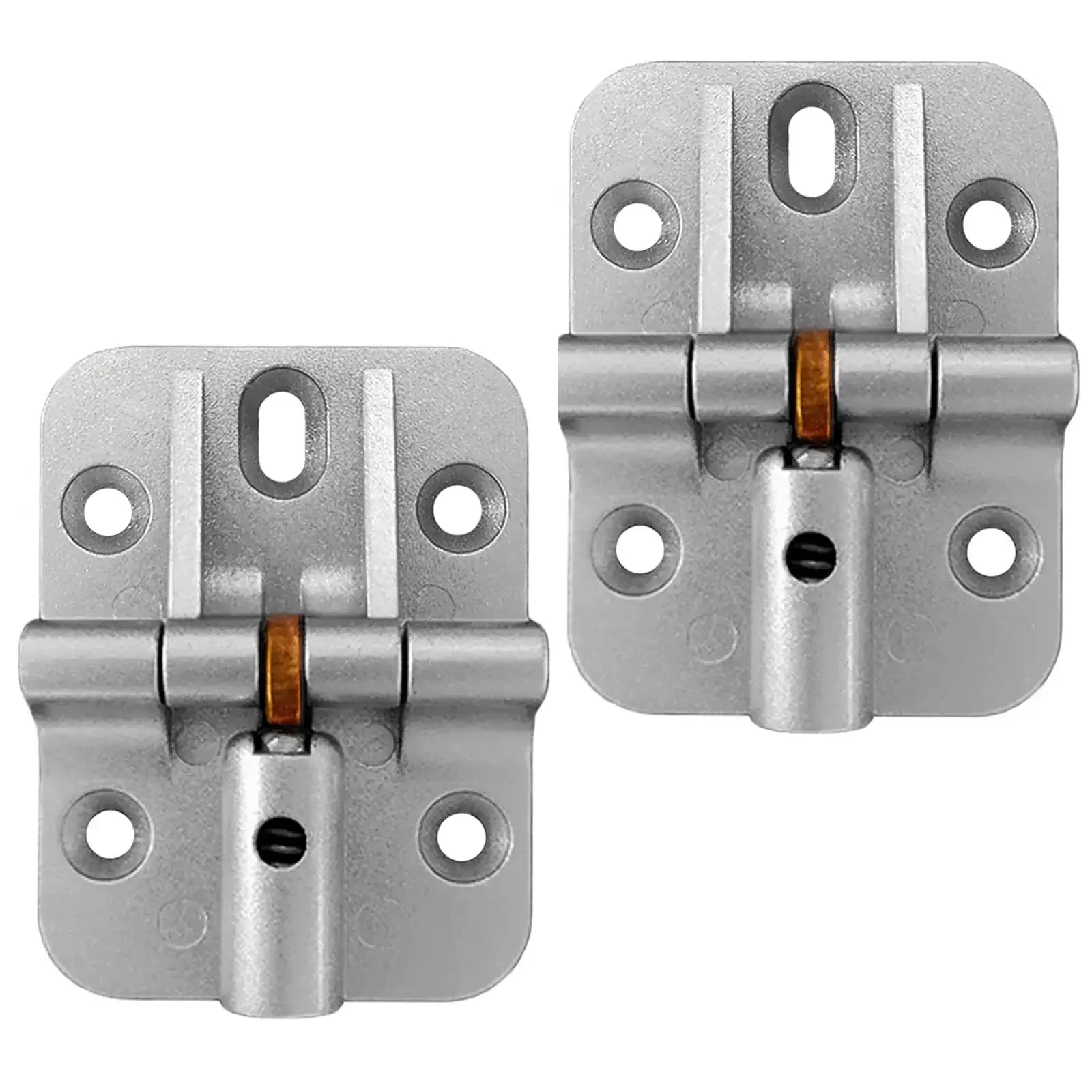 Beefy 180 Degree Locking Hinge Set For Folding Bifold Doors And Drop Leaf Tables, Heavy Duty Zinc Alloy Folding Table Hardware, 2 Pcs, Durable 180 Degree Folding Leaf Hinge With Ball Bearing Steel Components