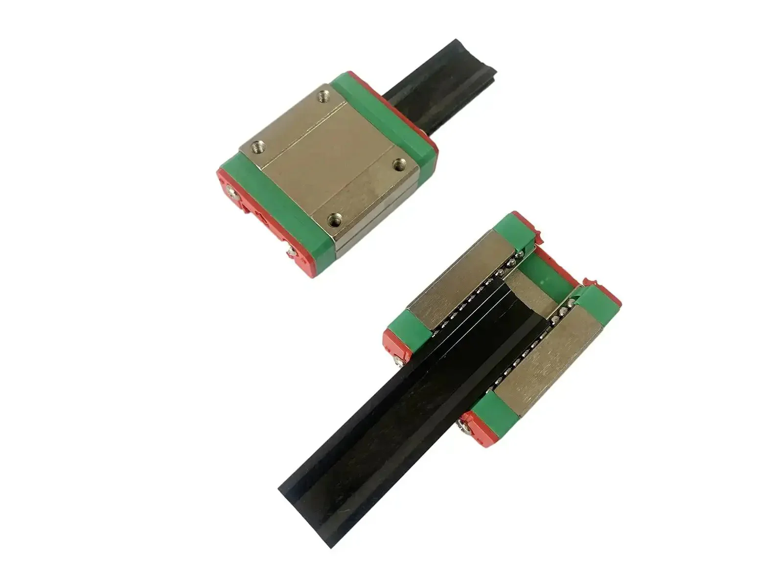 Beefy 2 Pack MGN15 C Type Linear Slider Carriage Blocks For Miniature Linear Guide Rails MR15 Compatible High Precision Bearing Steel Low Wear Quiet Operation Smooth Movement Durable And Reliable