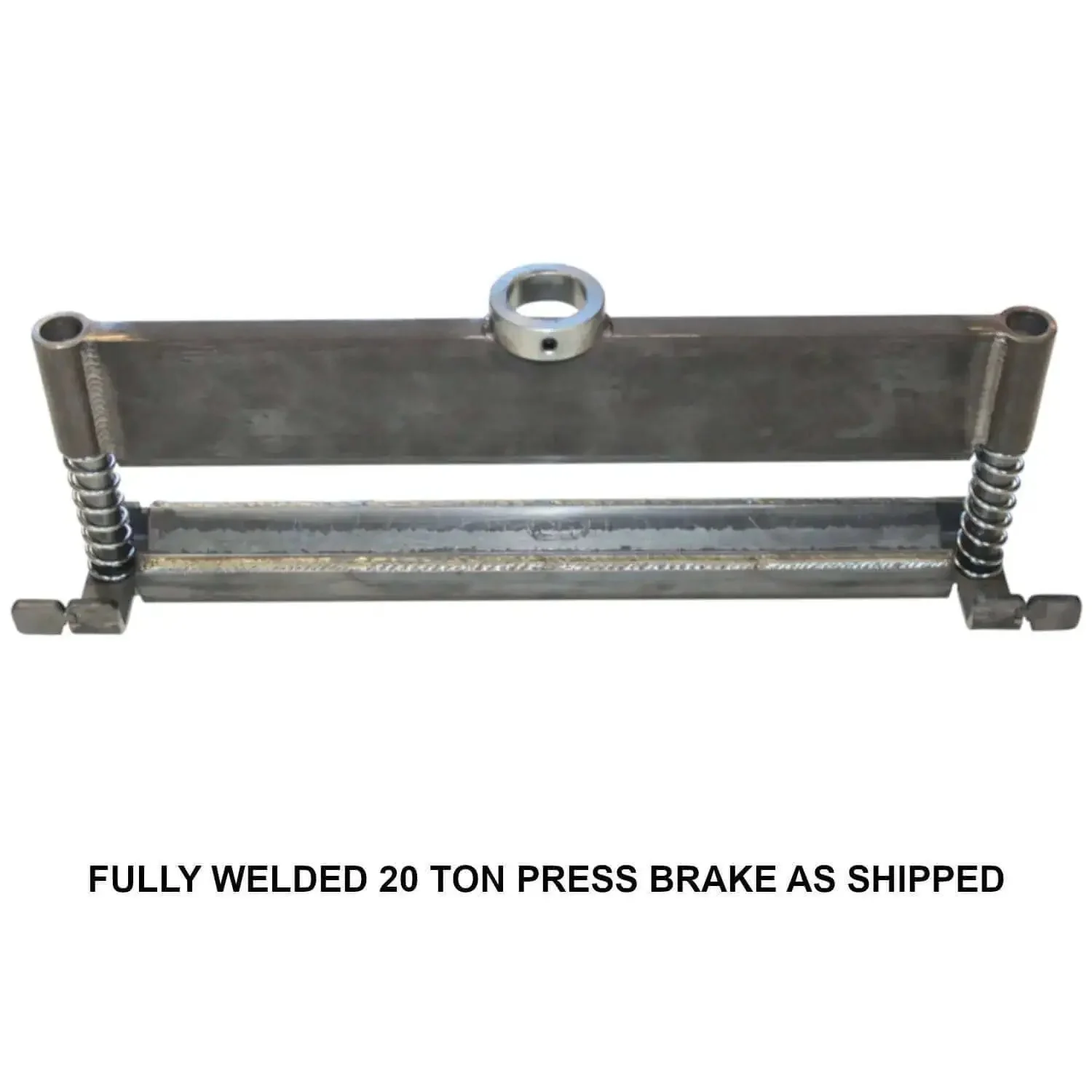 Beefy 20 Ton Fully Welded Press Brake for Metal Fabrication, Heavy Duty Hydraulic Bender for Auto Shops and Fabricators, Rugged Workshop Tool with Precise Bends, Easy Setup - Image 7