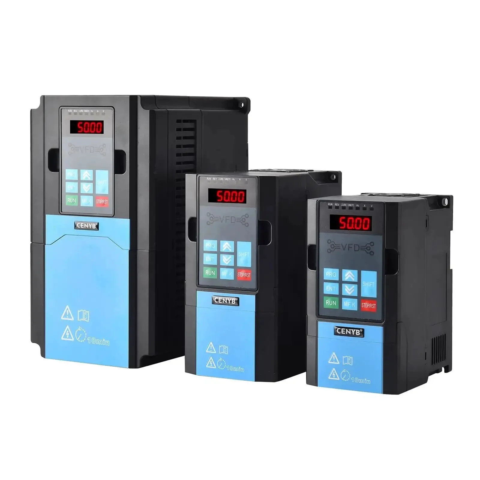 Beefy 2.2 kW VFD For CNC Spindle Speed Control 3 HP 220V Input And 220V Three Phase Output 0 To 3000 Hz Up Down Tune Mode Precise 0.01 Hz Control Inverter Drive For Precision Motor Speed - Image 5