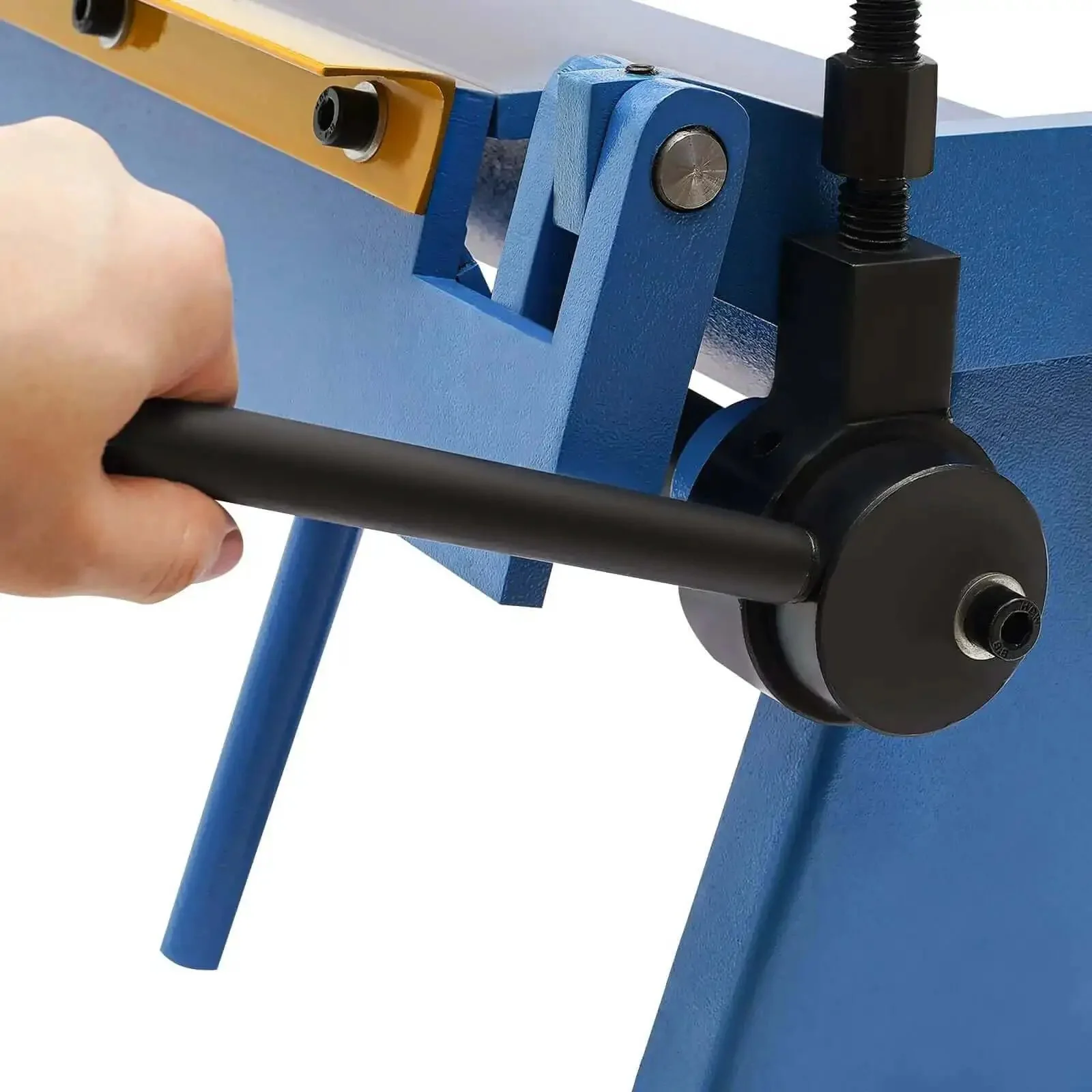 Beefy 24 Inch Pan And Box Brake For Sheet Metal Bending Heavy Duty Steel Tool With Removable Fingers In 2 Inch 3 Inch And 4 Inch Durable Bender For Precise Bends In DIY And Pro Shops - Image 8