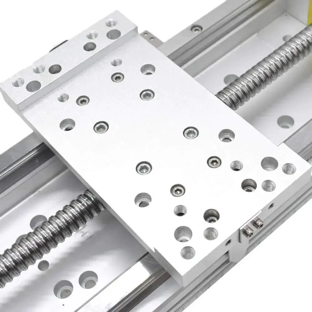 Beefy 300mm CNC Linear Guide Slide Table With 1605 Ball Screw And HG15 Rails 250kg Load Capacity Nema 34 Motor Base Ideal For 3 Axis Engraving And Precision Milling - Image 6