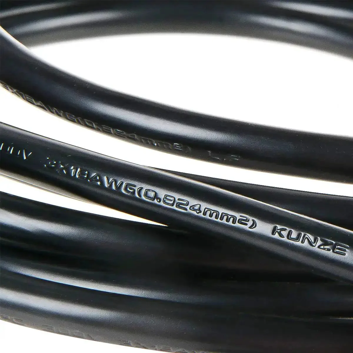 Beefy 6 Foot 18 AWG 3 Prong Power Cord For Appliances Open End SJT Cable With NEMA 5 15P US Plug 125V 10A 1250W UL Listed 105C VW1 Rated Heavy Duty Replacement Cord Black - Image 4