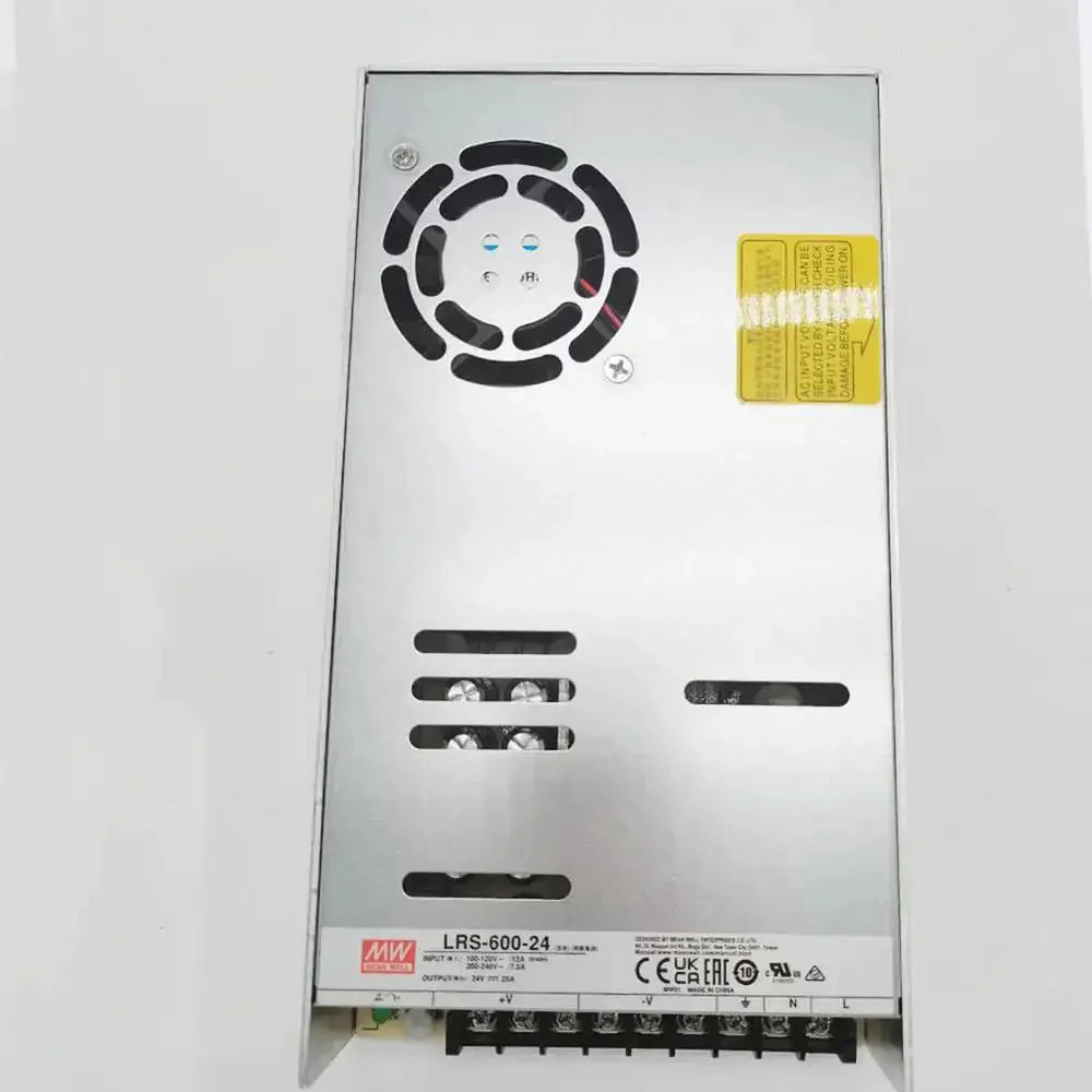 Beefy 600W 24V 25A Enclosed Switching Power Supply, Low Profile 41mm, Wide From Minus 10C To 70C Temp Range, CE FCC RoHS Certified, Industrial Grade for LED, CNC, and Automation Projects - Image 5