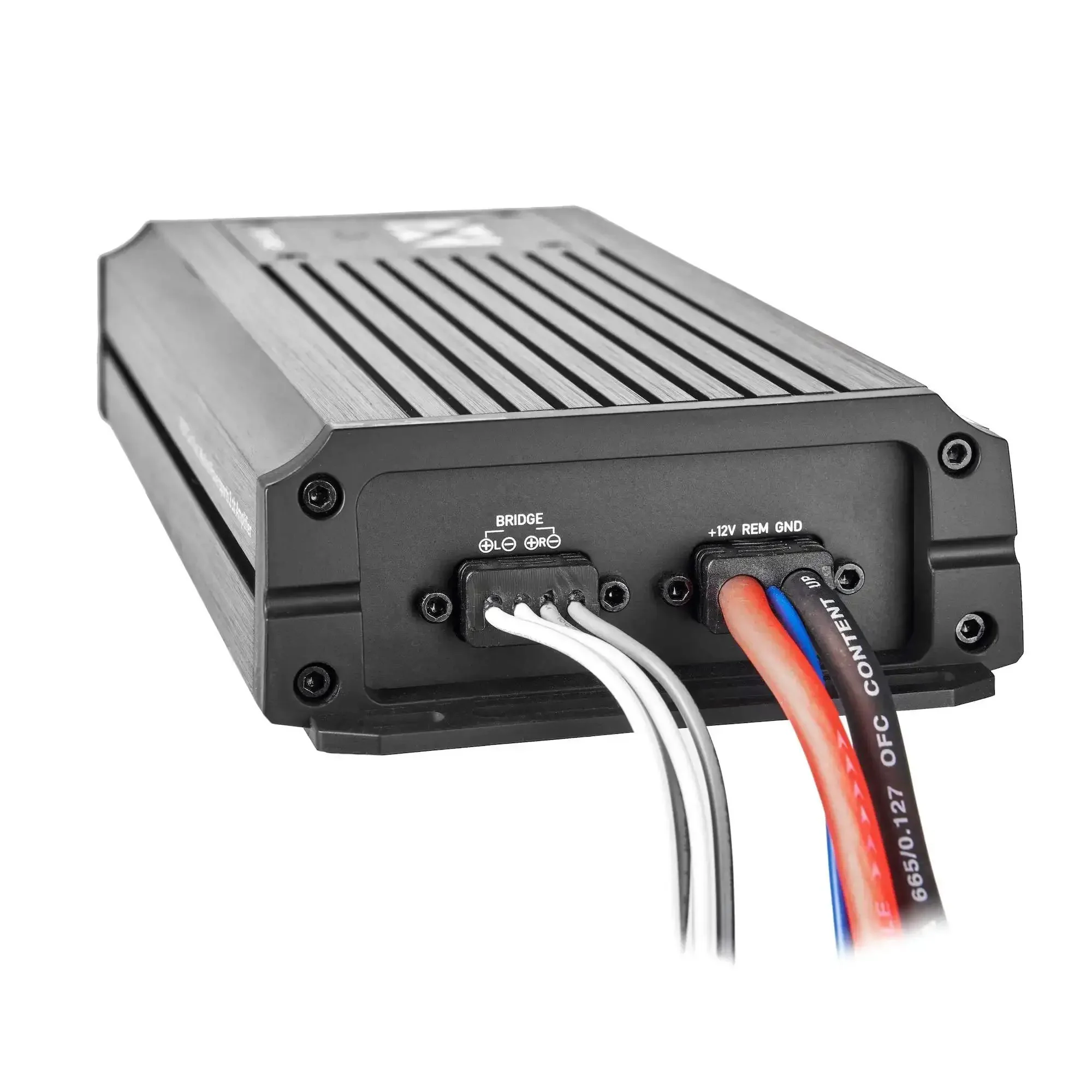 Beefy 600W RMS Two Channel Marine Amplifier With 1200W Peak Bridgeable Micro Class D IPX67 Waterproof Ideal For Boats Powersports And Motorcycles High Efficiency Audio Upgrade - Image 4