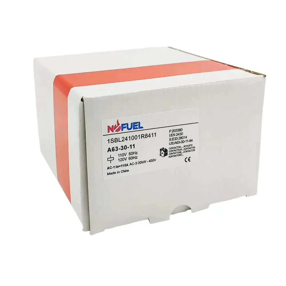 Beefy 63A 120V AC Contactor A63 30 11 1NO1NC Replacement For 3 Phase Systems With 50/60 Hz, Compact Space Saving Design, Standard Auxiliary Contact, Direct ALine Replacement, Meets NEMA IEC VDE Standards - Image 2