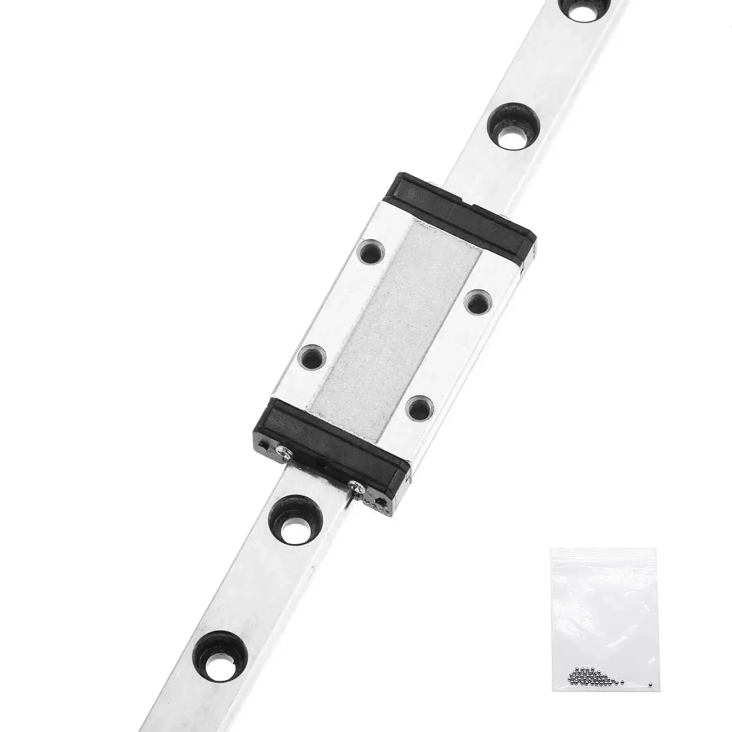 Beefy 700mm MGN9 Linear Sliding Rail Guide With MGN9H Carriage Block For CNC Machines And 3D Printers Bearing Steel Rails Ultra Smooth Precision Motion Built Tough For DIY Pros