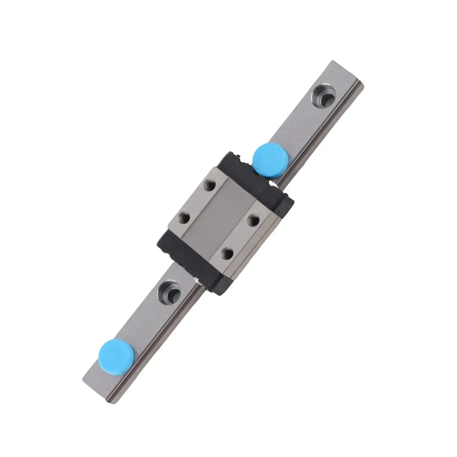 Beefy 9mm Linear Rail Kit With Mini Bearing Steel Slide Rail And Block 100mm Length 4 Point Load Bearing Design Ball Retainer Lubrication System For Precise CNC Machining And Automation