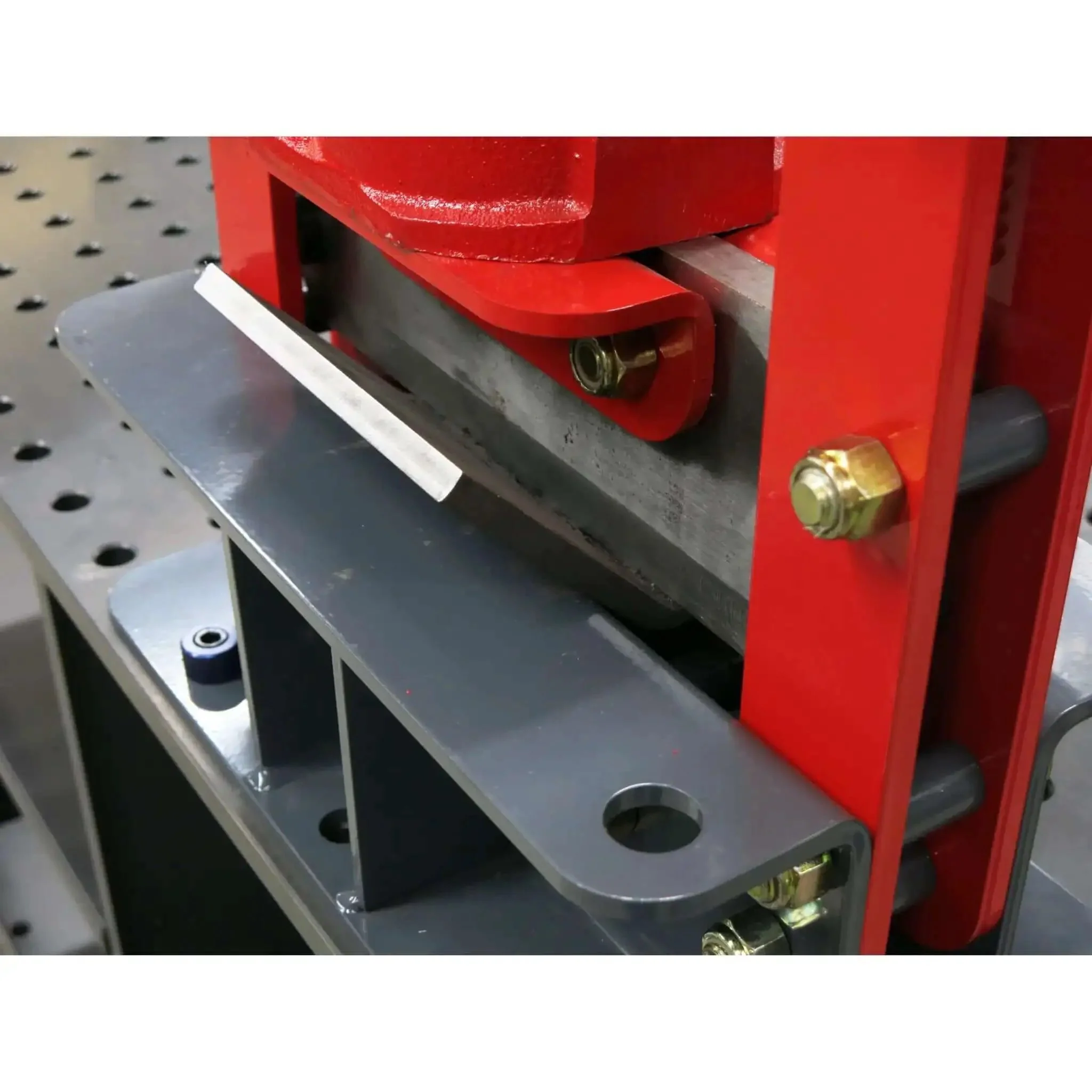 Beefy Benchtop Press Brake Deluxe Kit, 20 Ton Heavy Duty Sheet Metal Bender With 4 Way V Die, Pro Grade Garage Shop Tool For Brackets And Gussets, Bends Up To 90 Degrees, Made In USA - Image 6