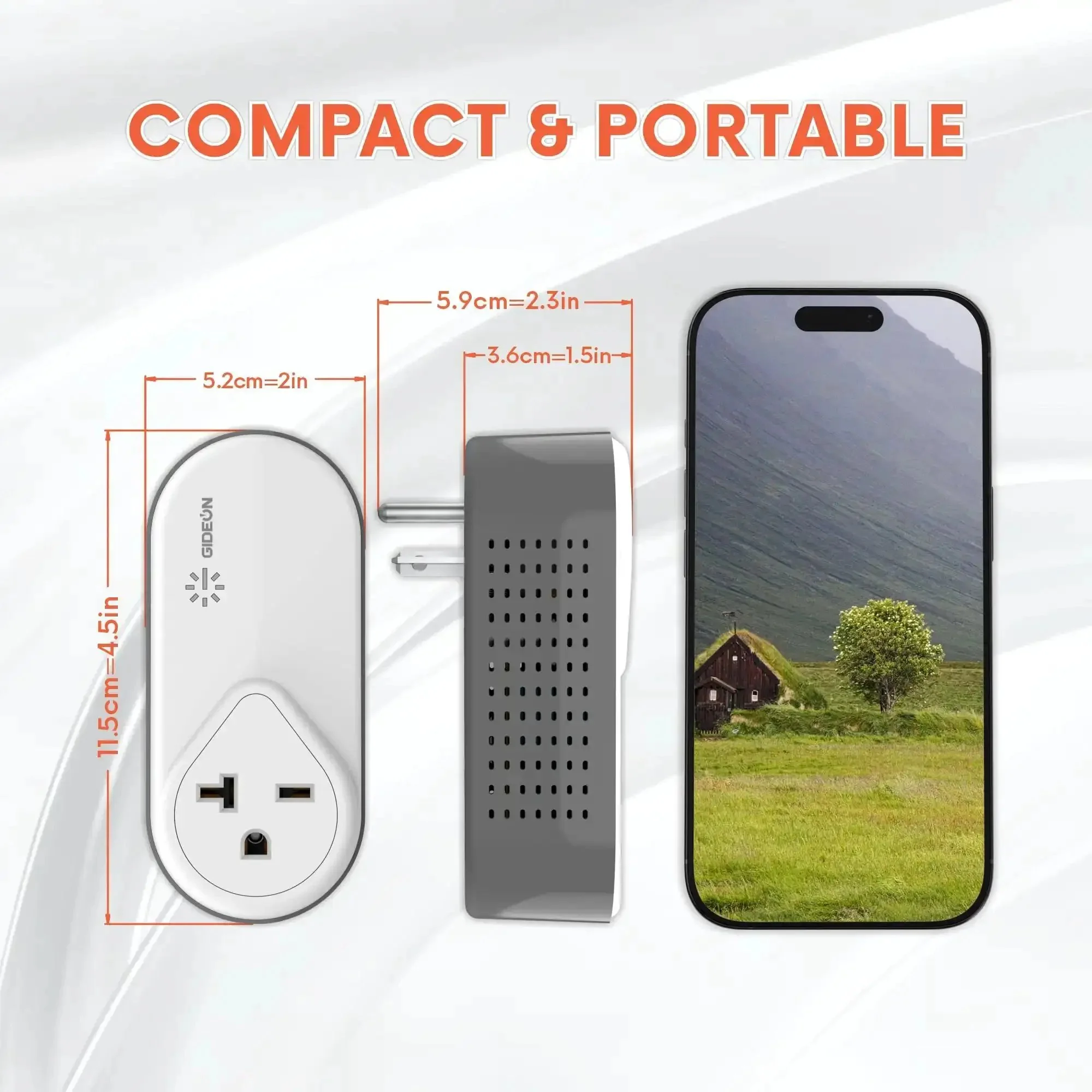 Beefy Built Refrigerator Surge Protector With 1200J Surge, Voltage Guard For Fridge And Freezer, Over And Under Cutoff At 265V And 170V With Delay, 20A 4400W Wall Plug For Large Appliances Keeps Your Fridge Running Safe - Image 2