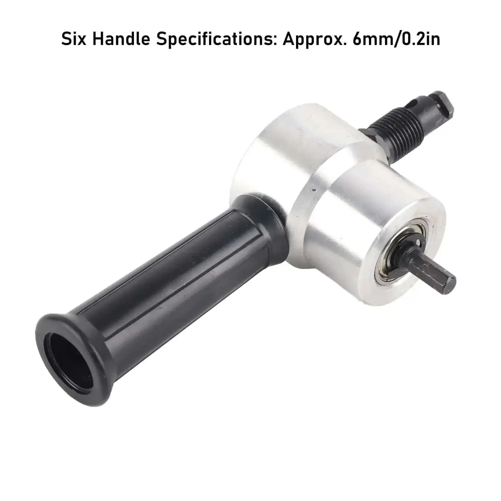 Beefy Dual Head Metal Nibbler Drill Attachment For Precise Sheet Metal Cutting And Machining Versatile Nibbler Cutter For Metal Woodworking And More Heavy Duty Tool Steel Cutter Head Built To Withstand Heat - Image 5