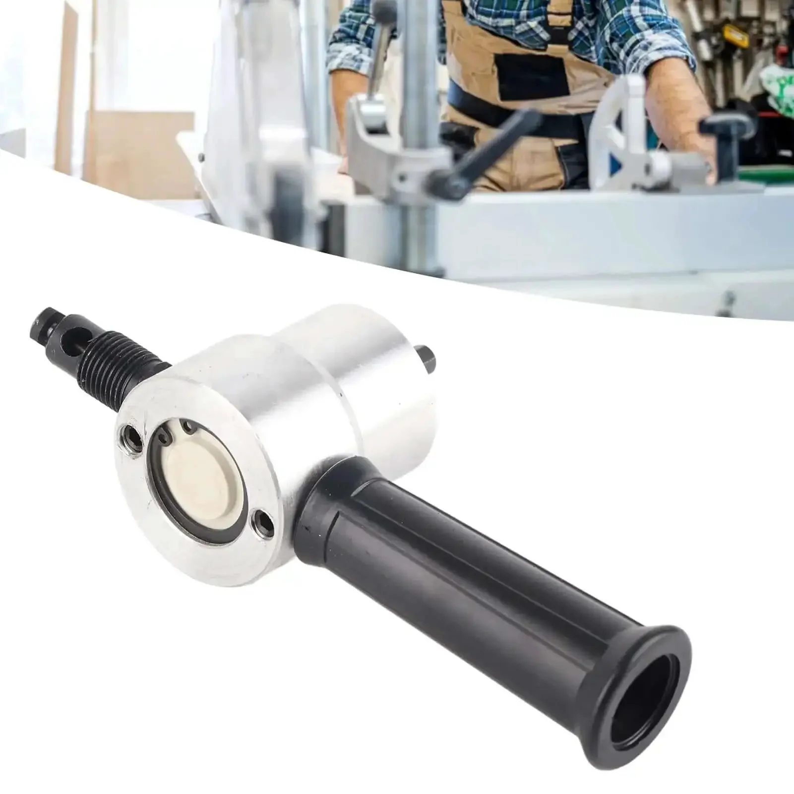 Beefy Dual Head Metal Nibbler Drill Attachment For Precise Sheet Metal Cutting And Machining Versatile Nibbler Cutter For Metal Woodworking And More Heavy Duty Tool Steel Cutter Head Built To Withstand Heat - Image 7