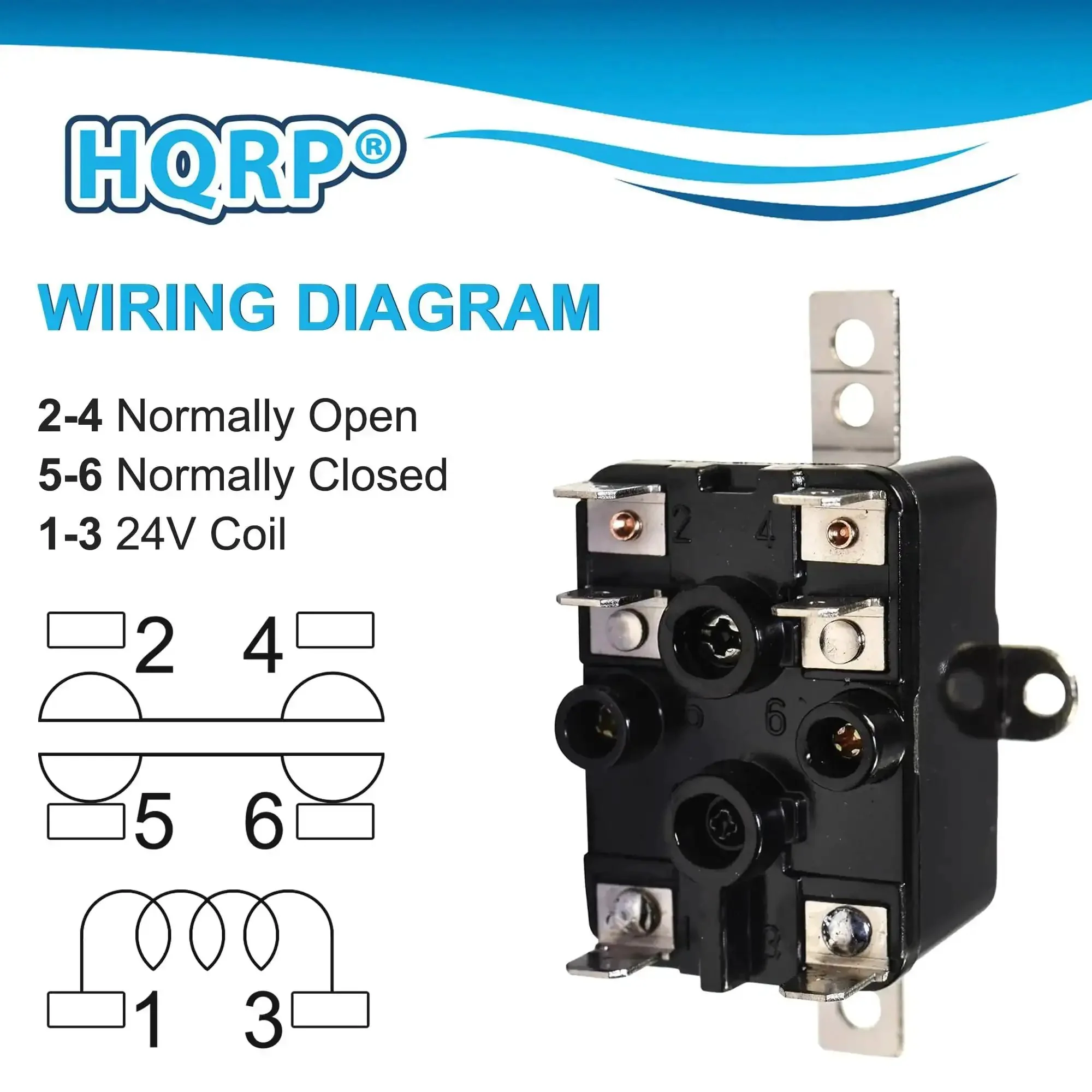 Beefy Enclosed General Purpose Fan Relay Replacement For Emerson 90-380 24V Coil Normally Open Or Closed Type 184 Heavy Duty Plug-And-Play Relay For HVAC Fans And Controls Essex Compatible PN 184-20114-401 - Image 5